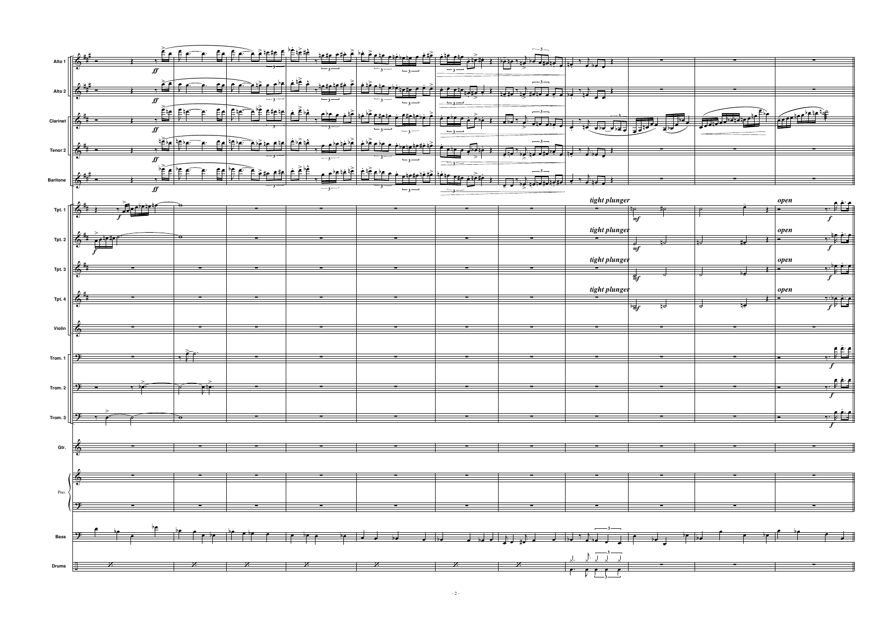 Overture To A Jam Session (B.Strayhorn) D.Ellington — page 2