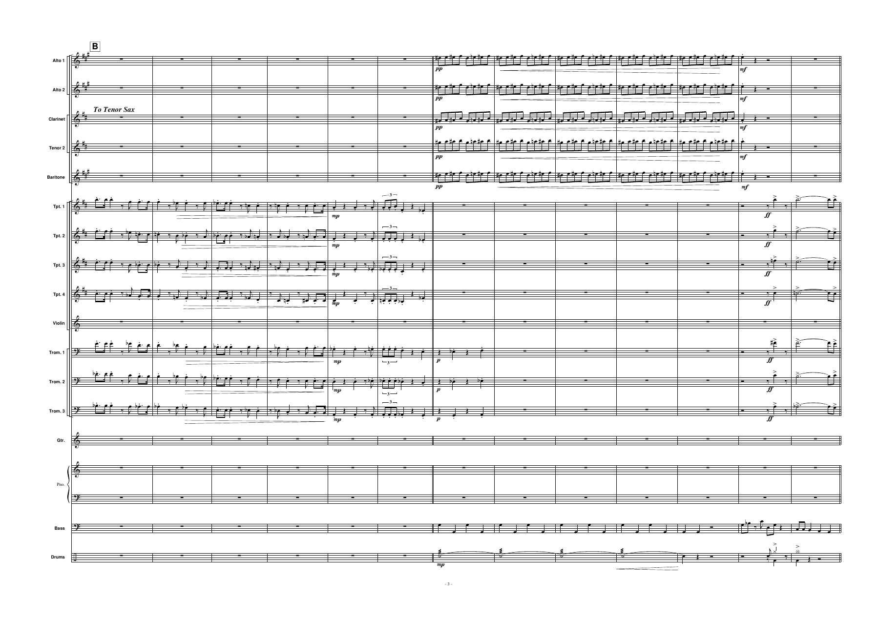 Overture To A Jam Session (B.Strayhorn) D.Ellington — page 3