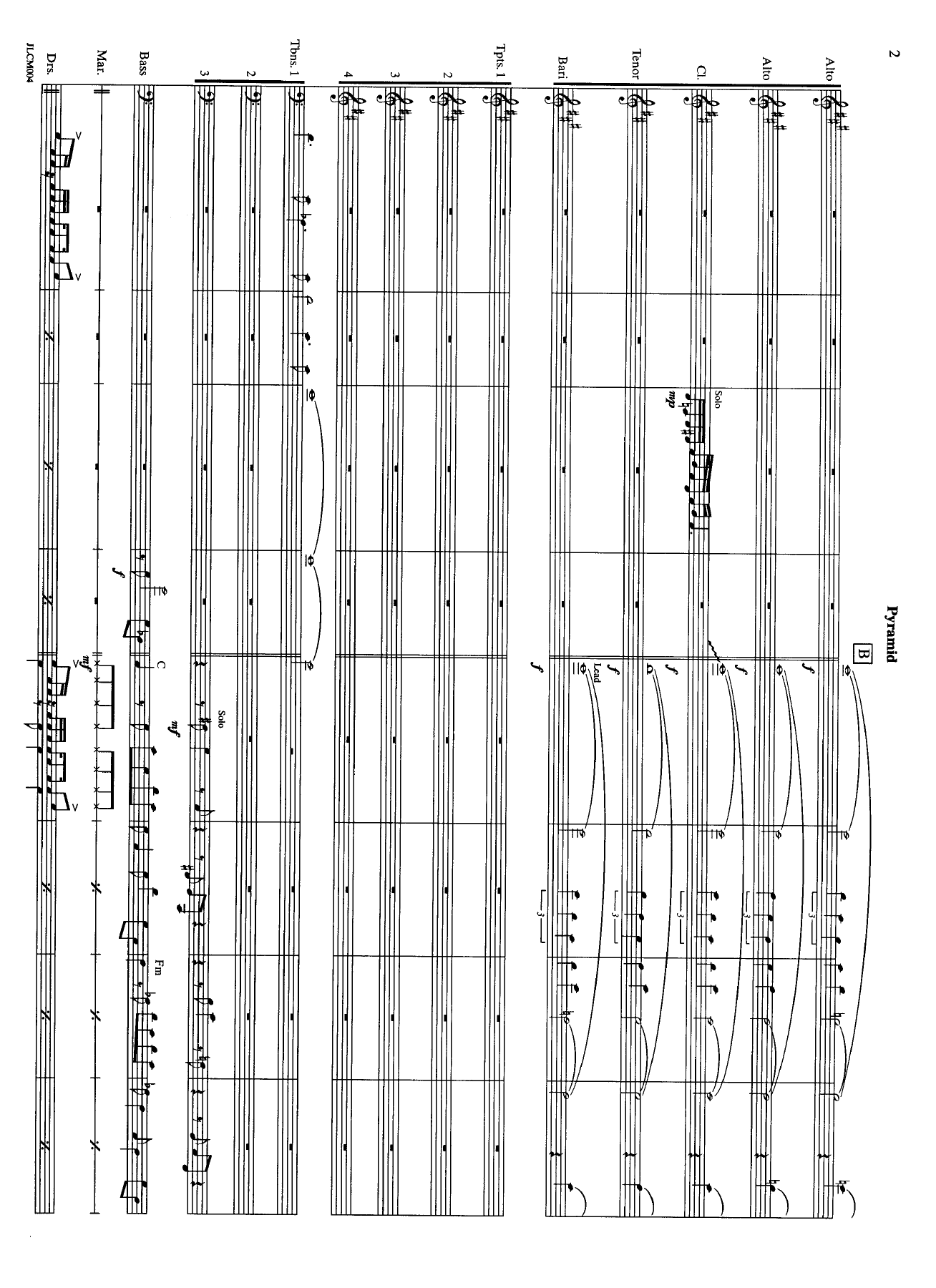 Pyramid (D.Ellington) D.Berger. MP3 — page 3