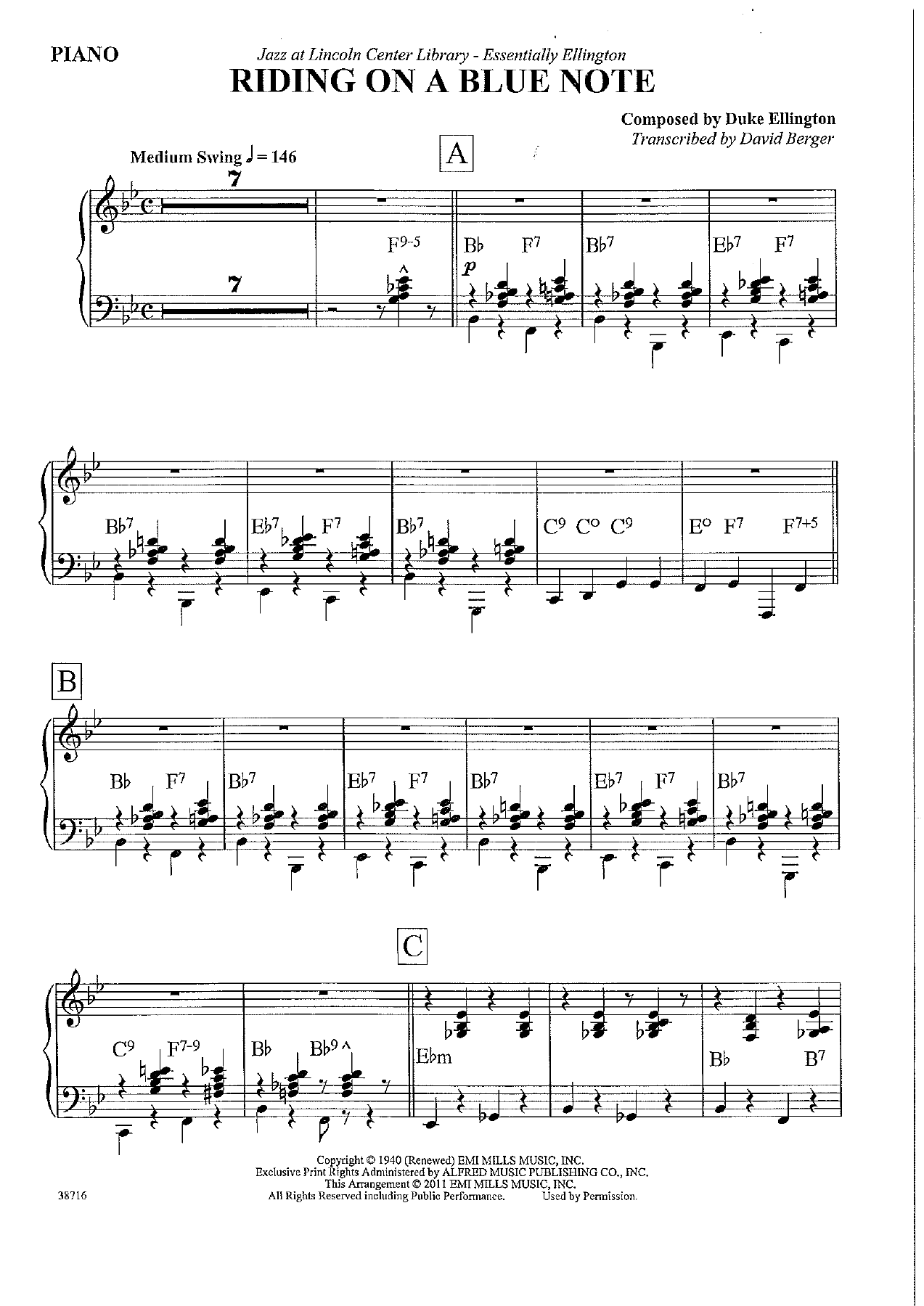 Riding On A Blue Note — page 3