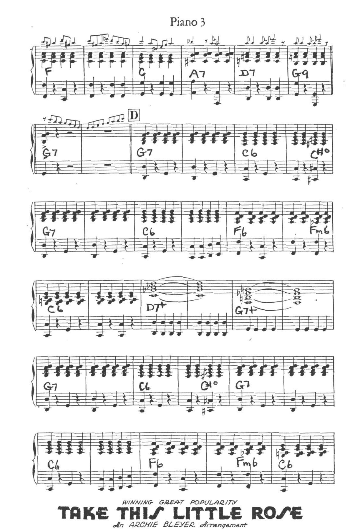 Showboat Shuffle (A.Hill) D.Ellington — page 3