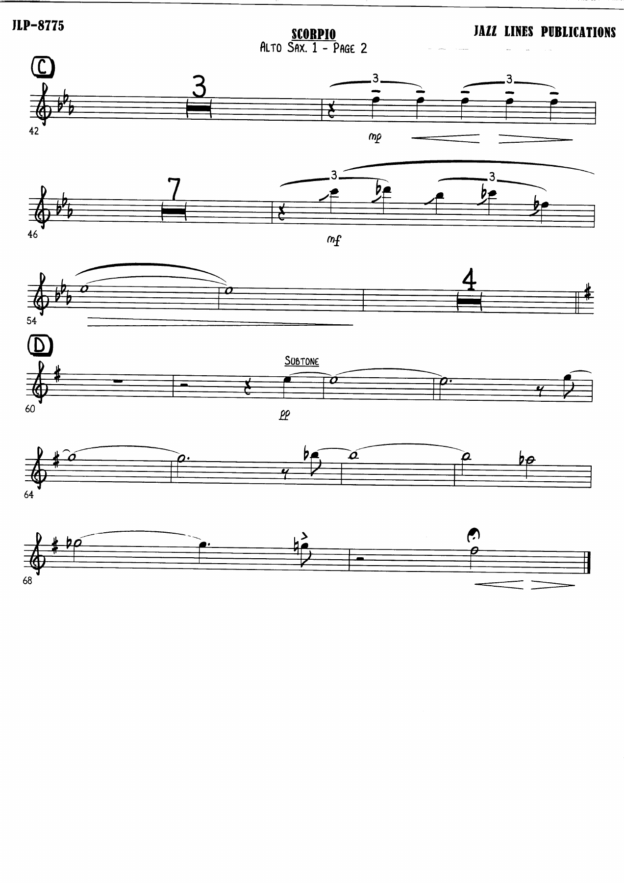 Scorpio 1946 (D.Ellington) — page 2