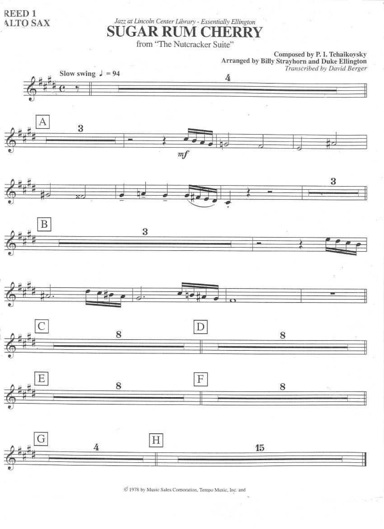 Sugar Rum Cherry (D.Ellington) D.Berger. MP3 — page 2