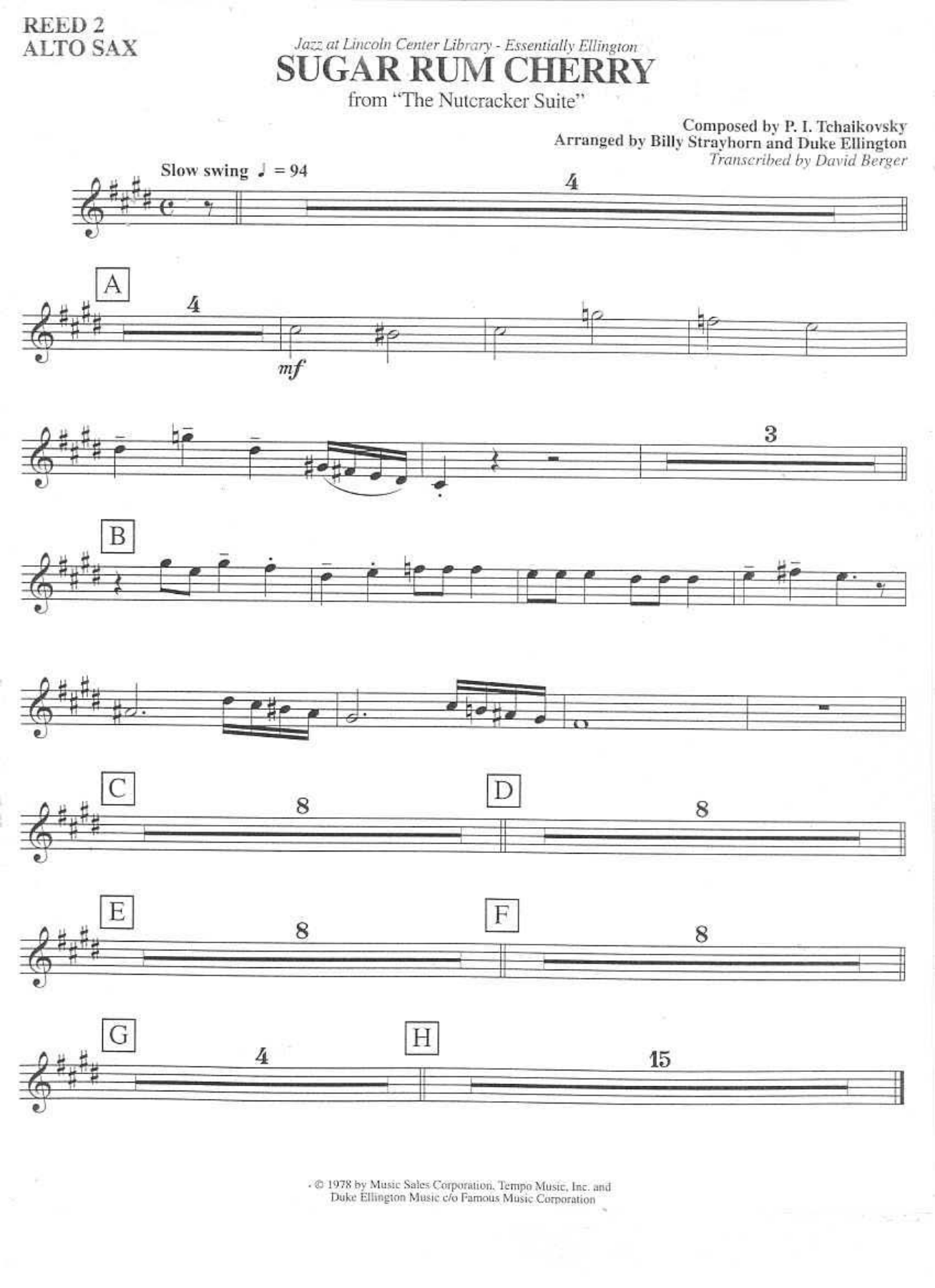 Sugar Rum Cherry (D.Ellington) D.Berger. MP3 — page 3