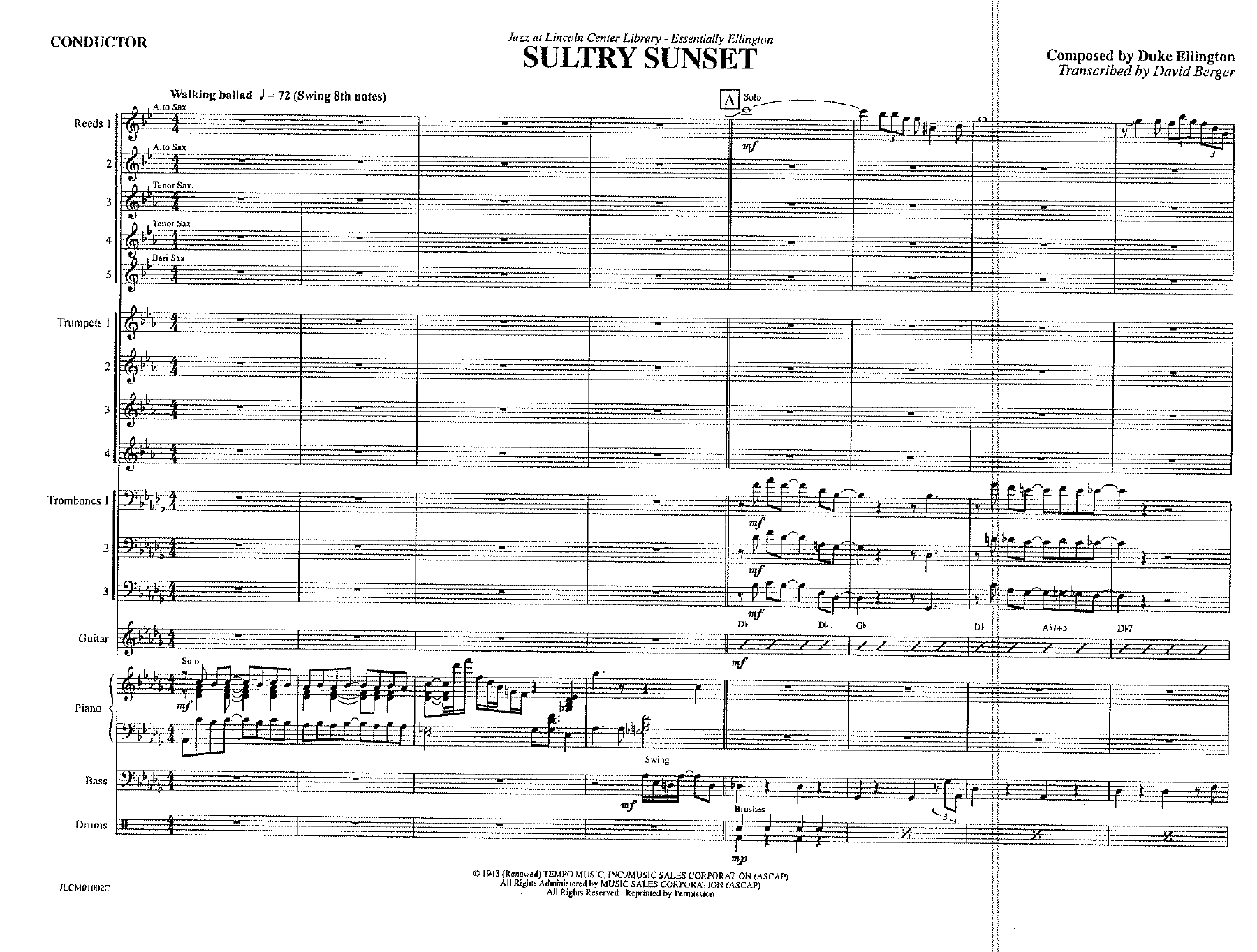 Sultry Sunset (D.Berger) D.Ellington — page 2