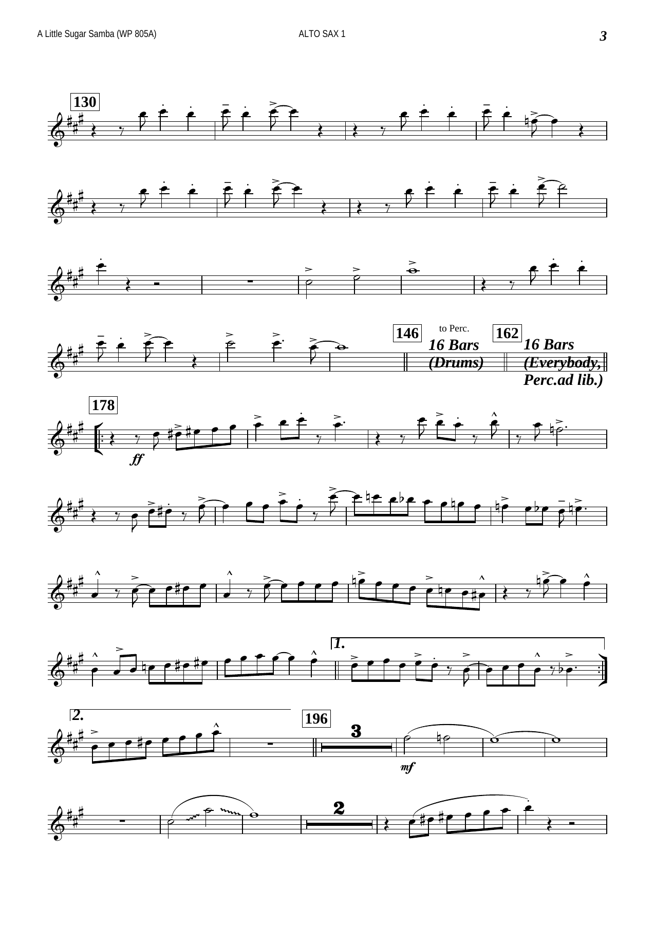 A Little Sugar Samba — page 3