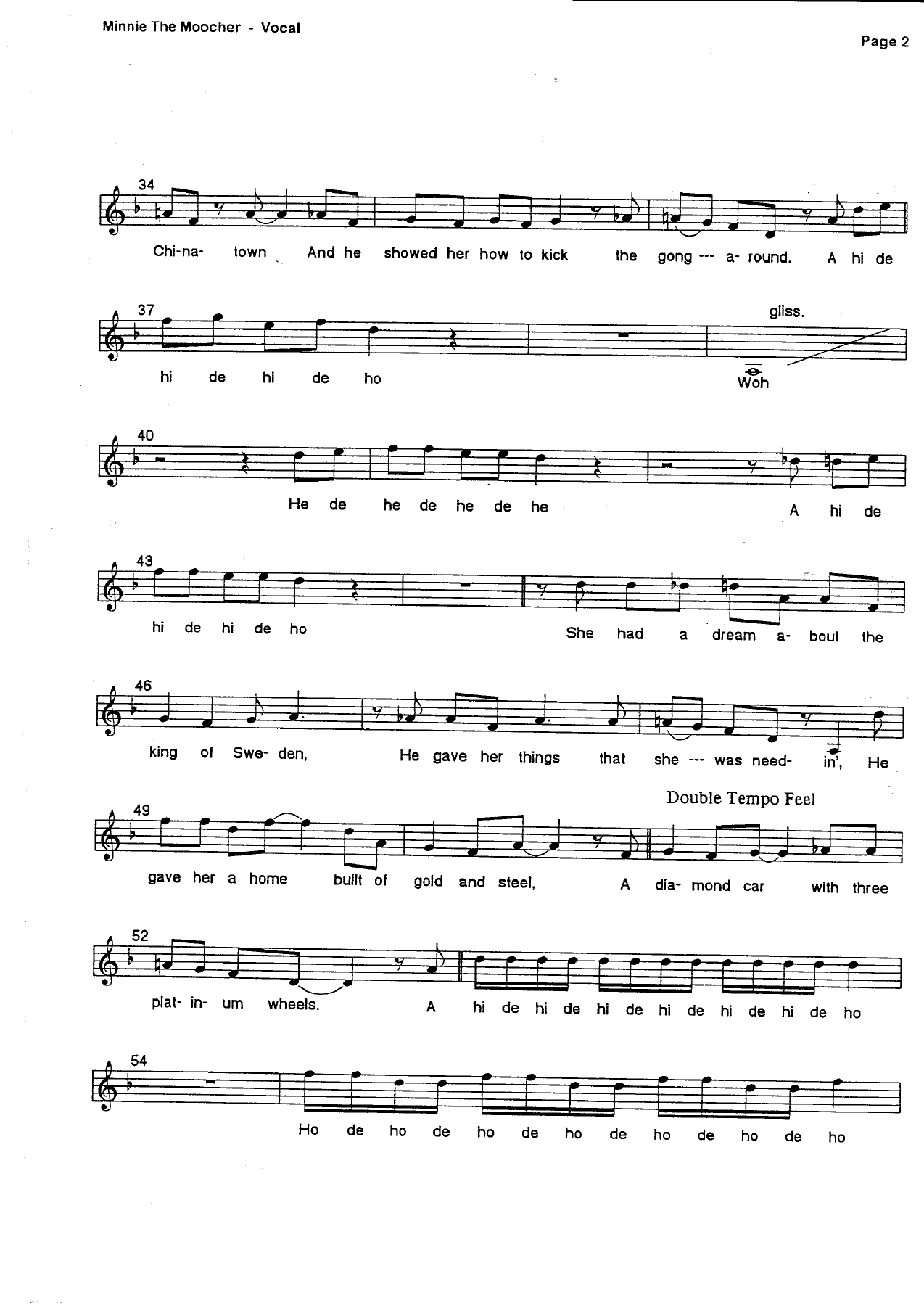 Minnie The Moocher — page 2
