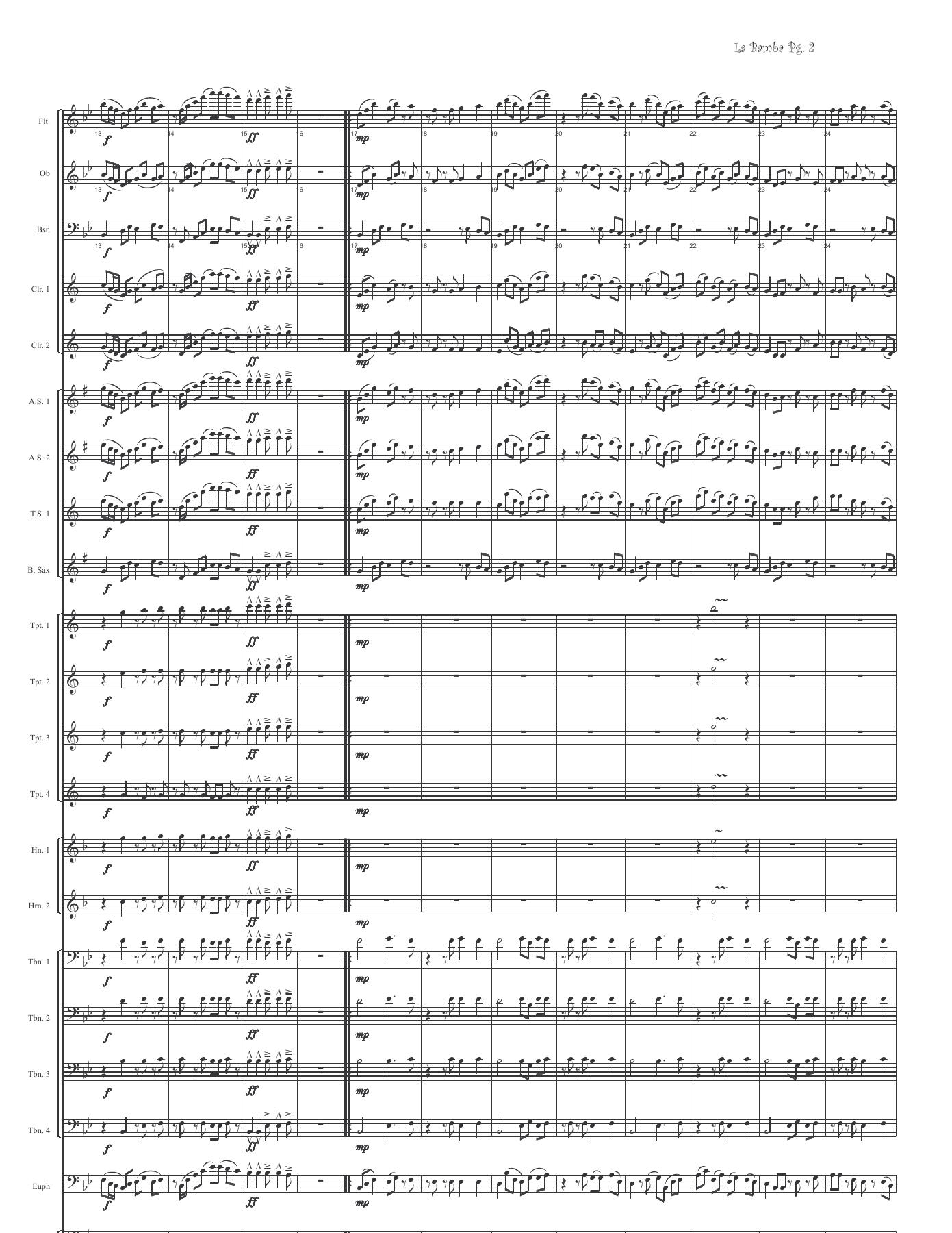 La Bamba — page 2
