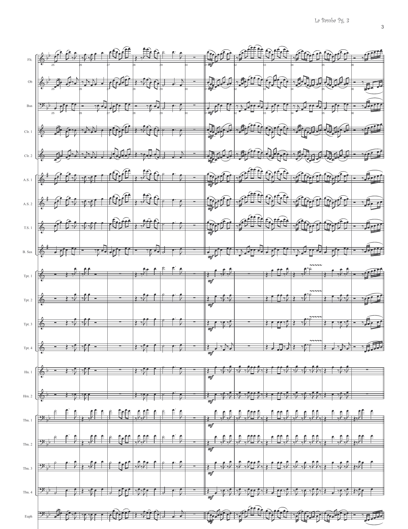 La Bamba — page 3