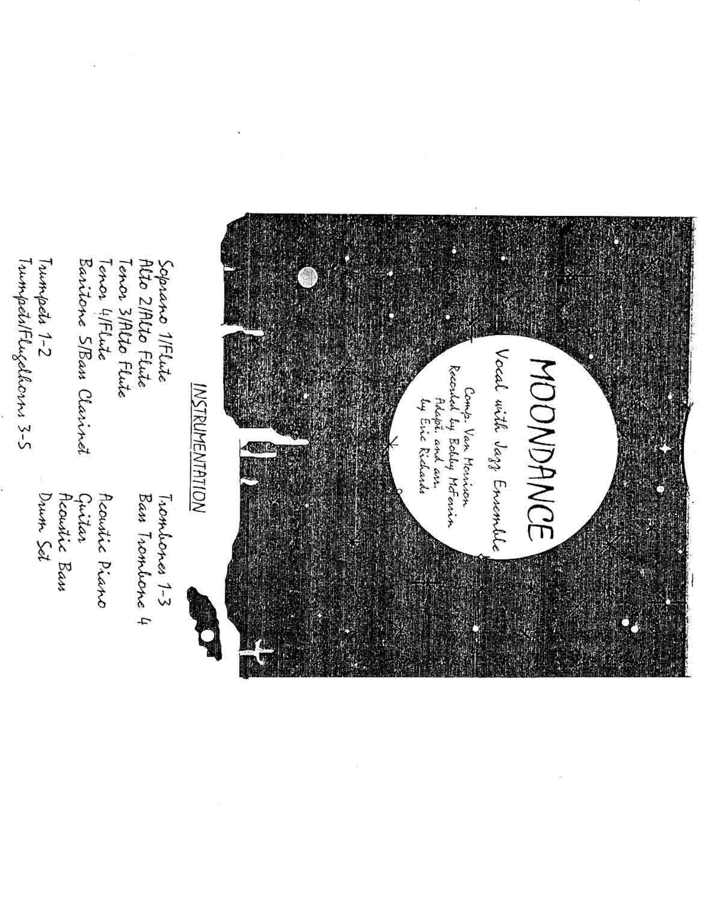 Moondance — sheet music preview
