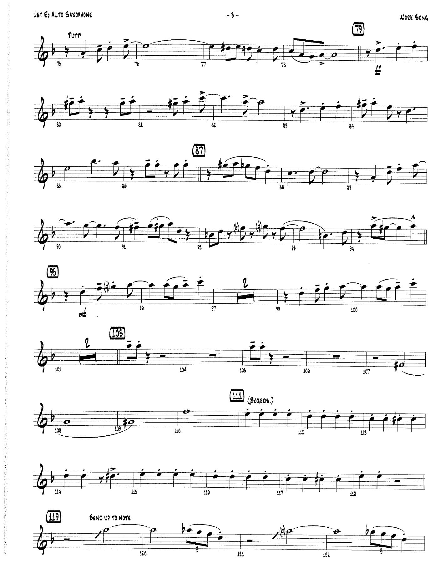 Work Song — page 3