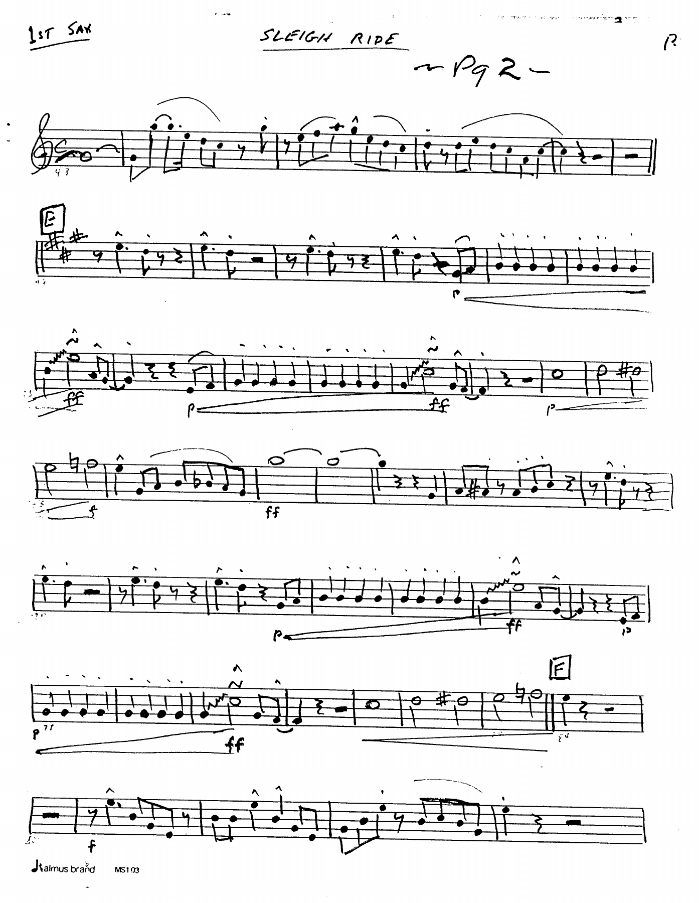 Sleigh Ride — page 2