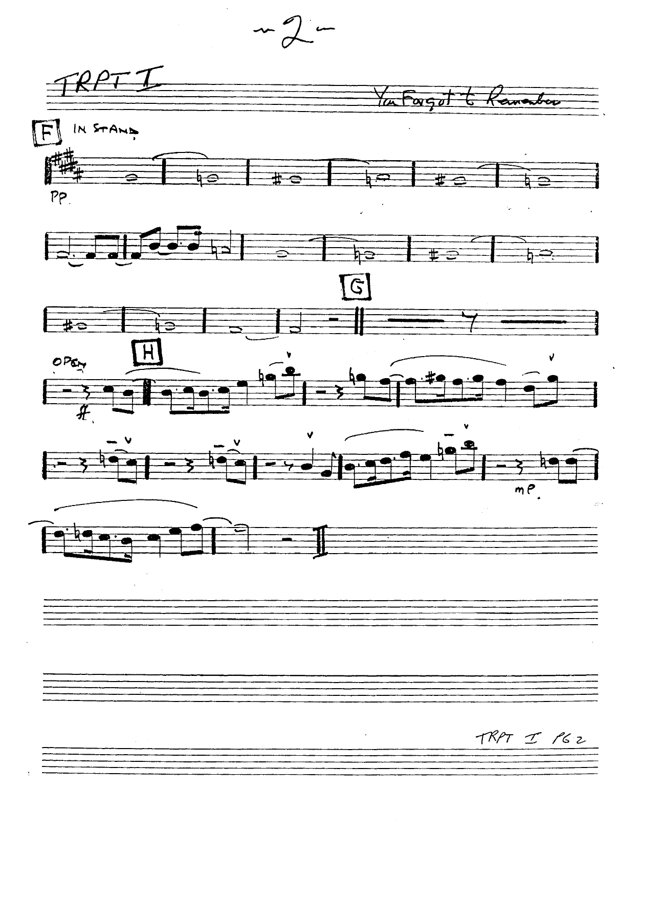 You Forgot To Remember (E.Houghton) B.Goodman — page 2
