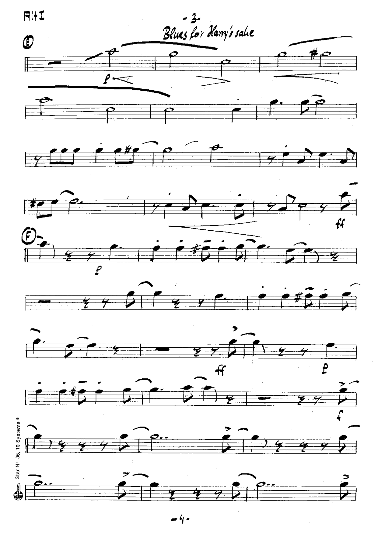 Blues For Harry's Sake — page 3