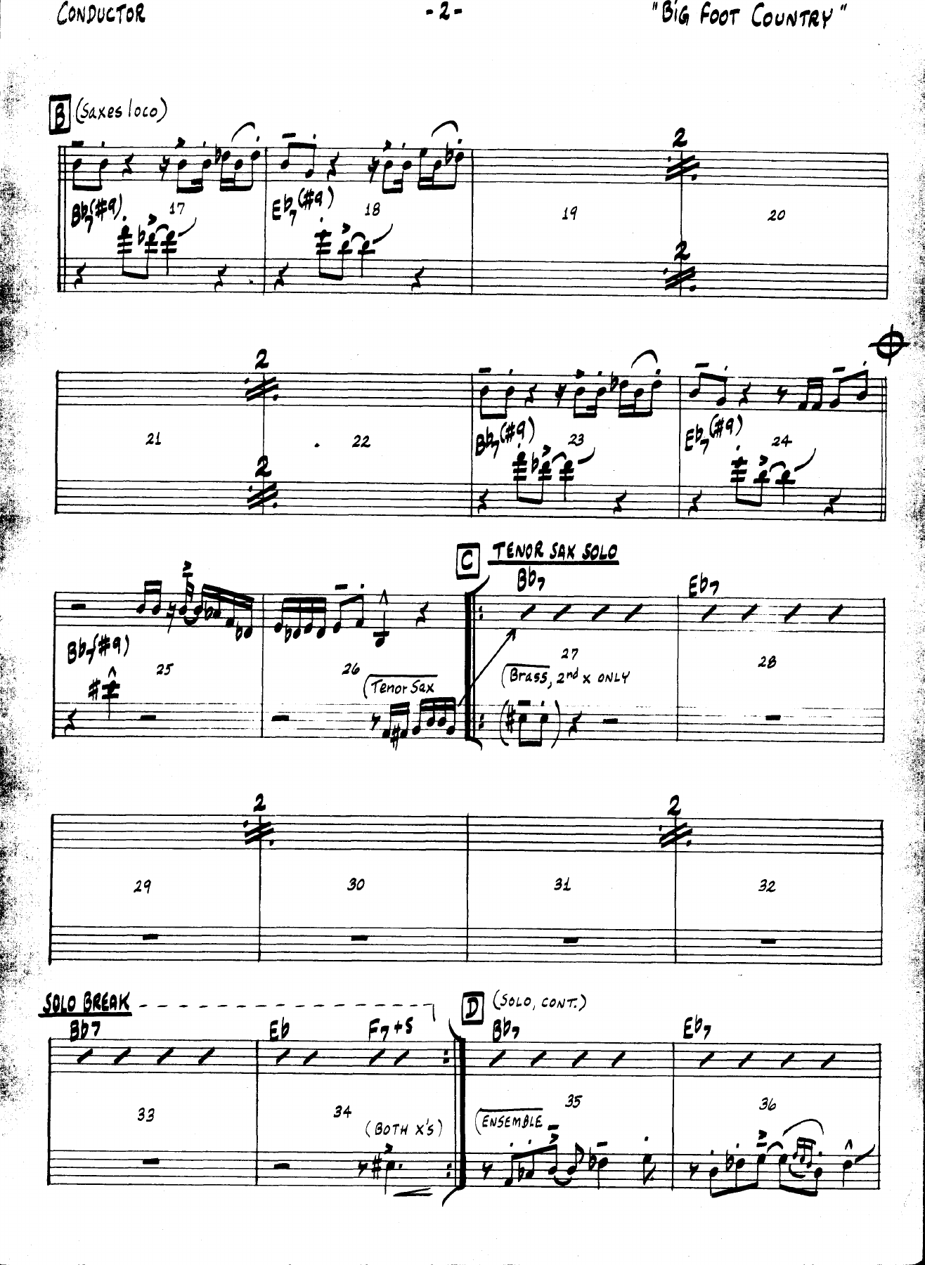 Big Foot Country (E.Wilkins) Rock — page 3
