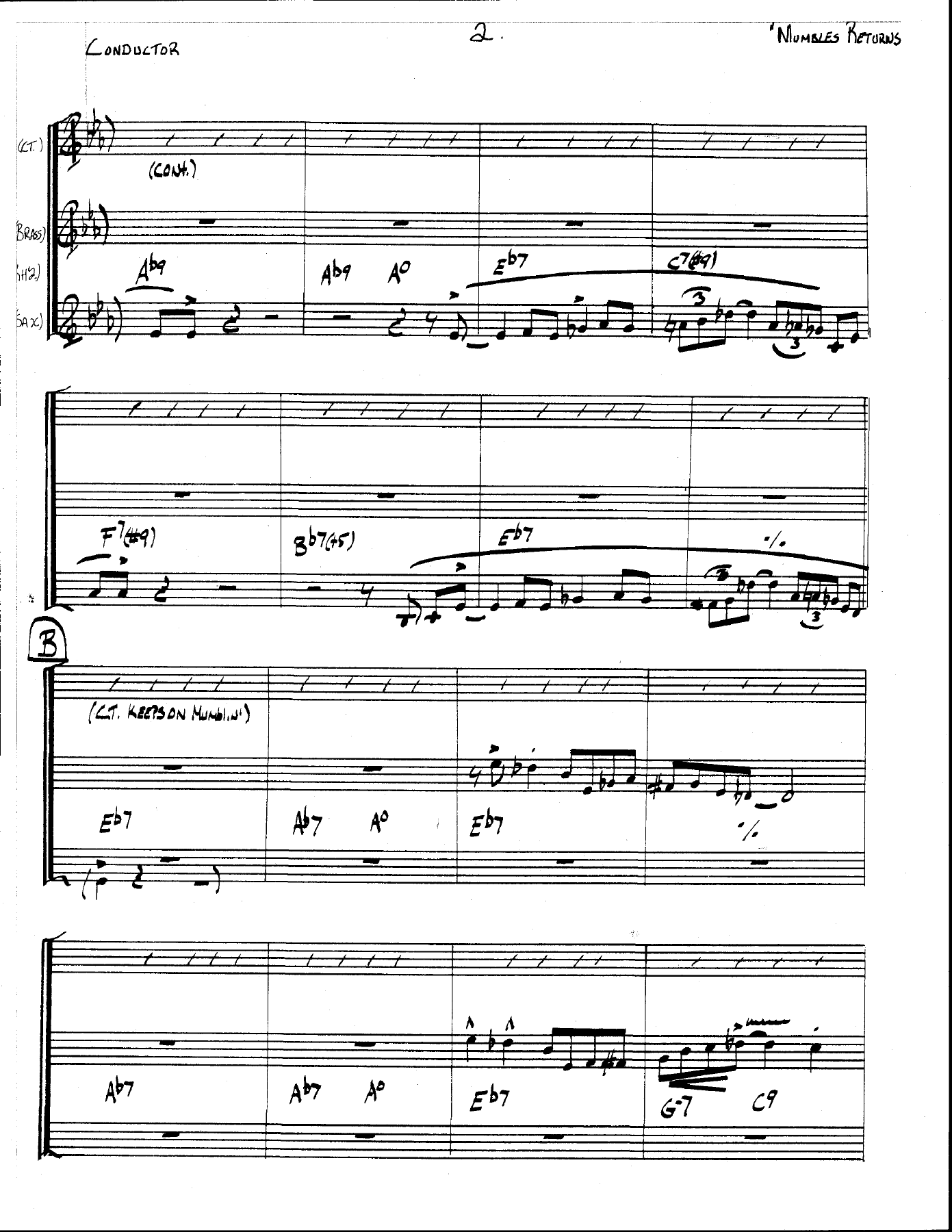 Mumbles Returns (E.Wilkins) C.Terry — page 2