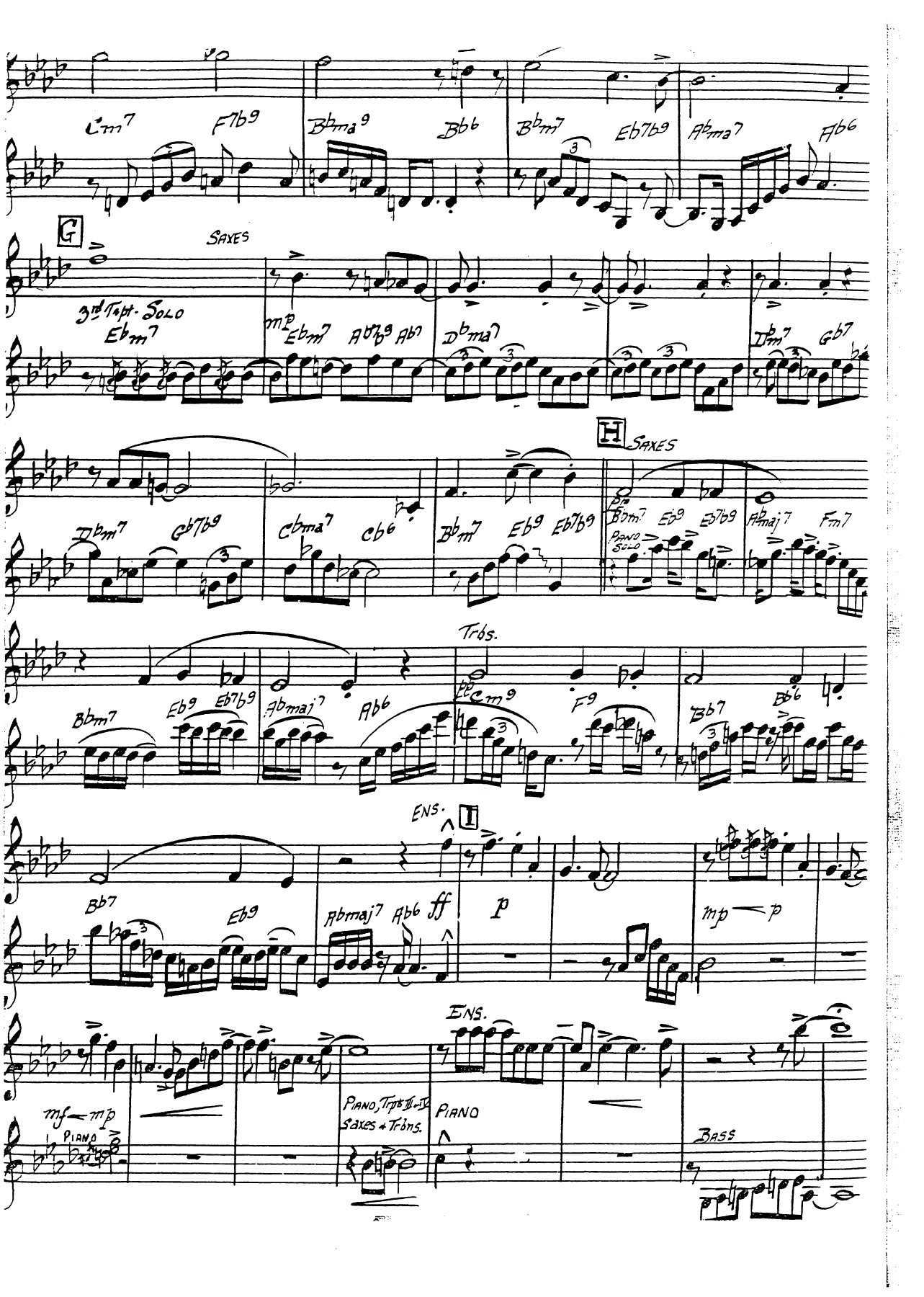 Sassy (E.Wilkins) C.Basie — page 3
