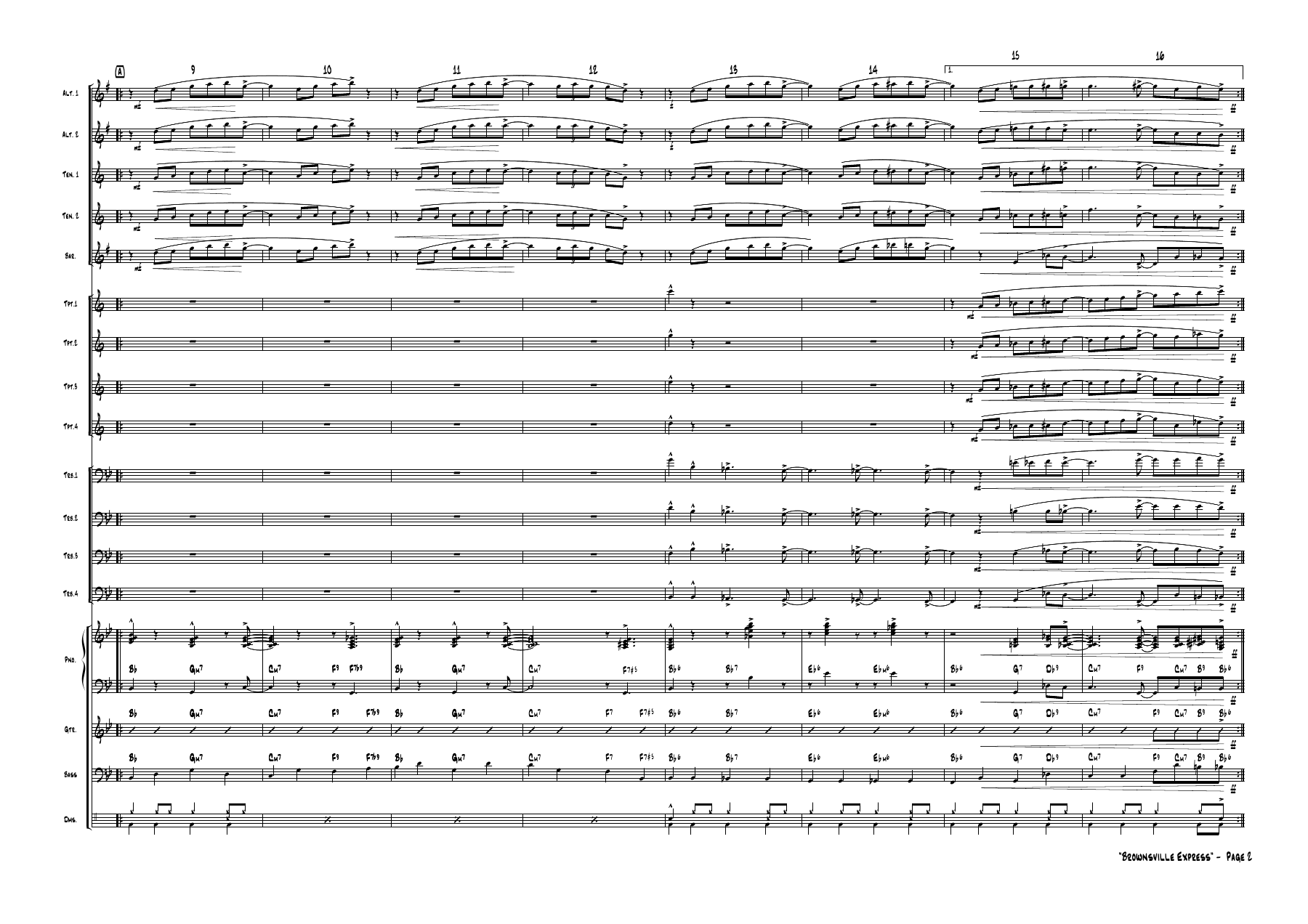 The Brownsville Express (E.Wilkins) C.Basie — page 2