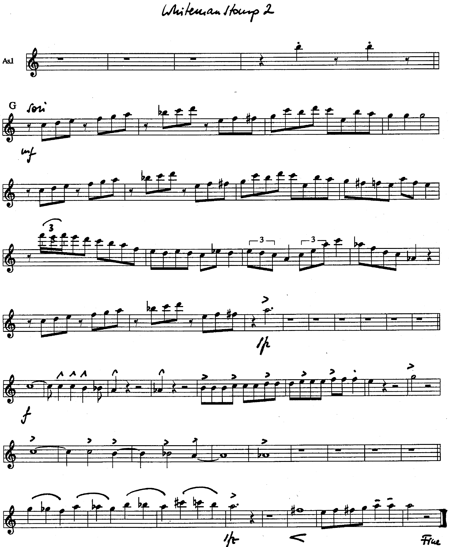 Whiteman Stomp — page 2
