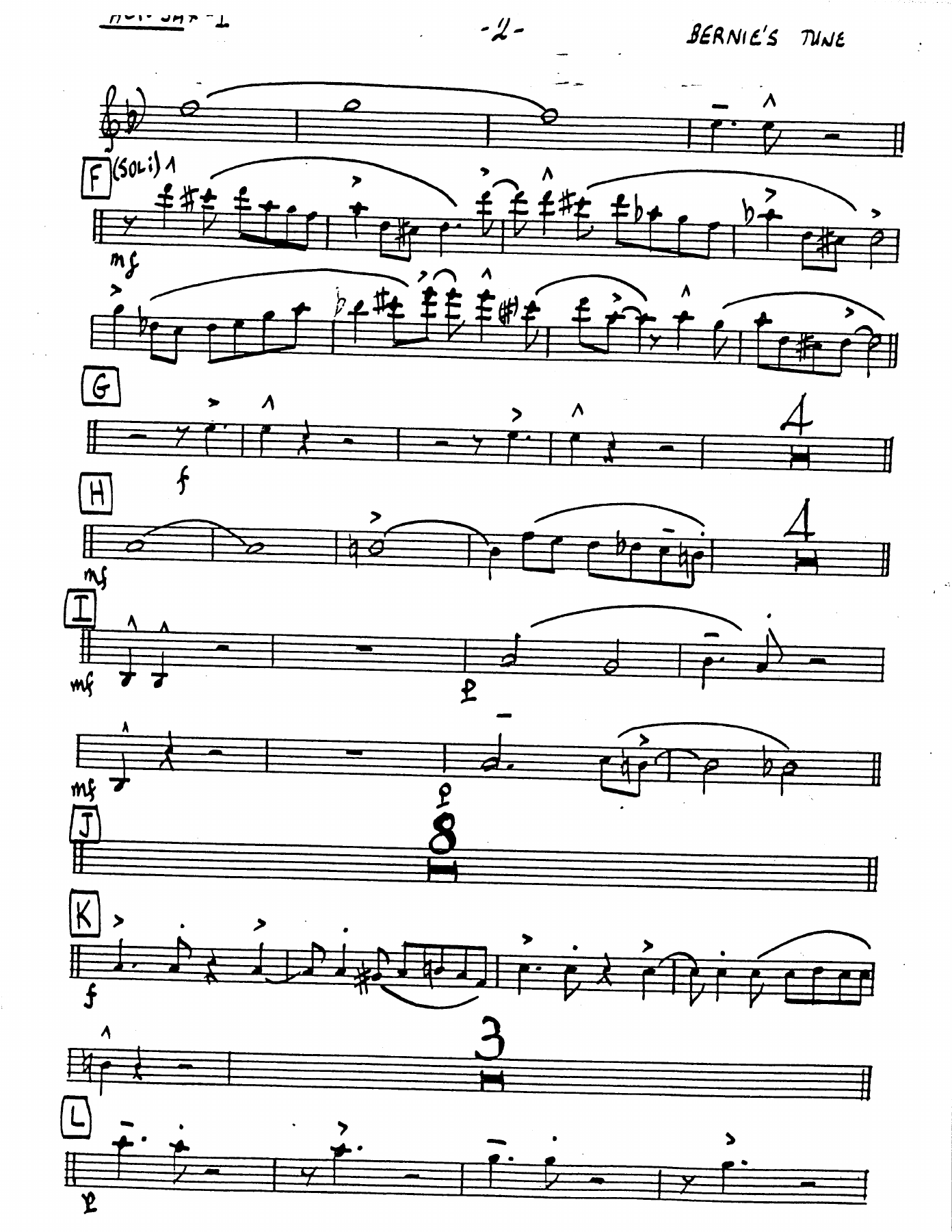 Bernie's Tune — page 2