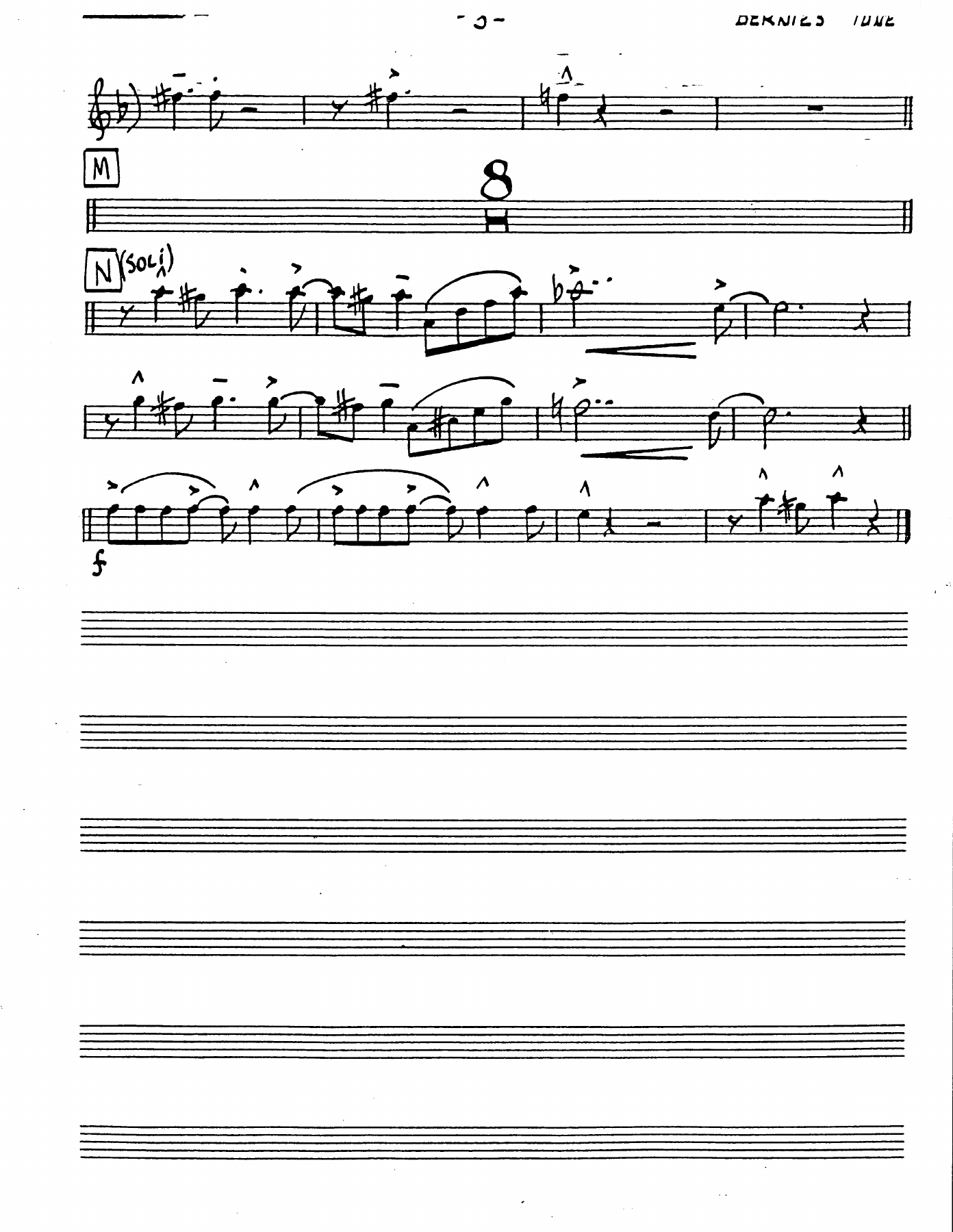 Bernie's Tune — page 3
