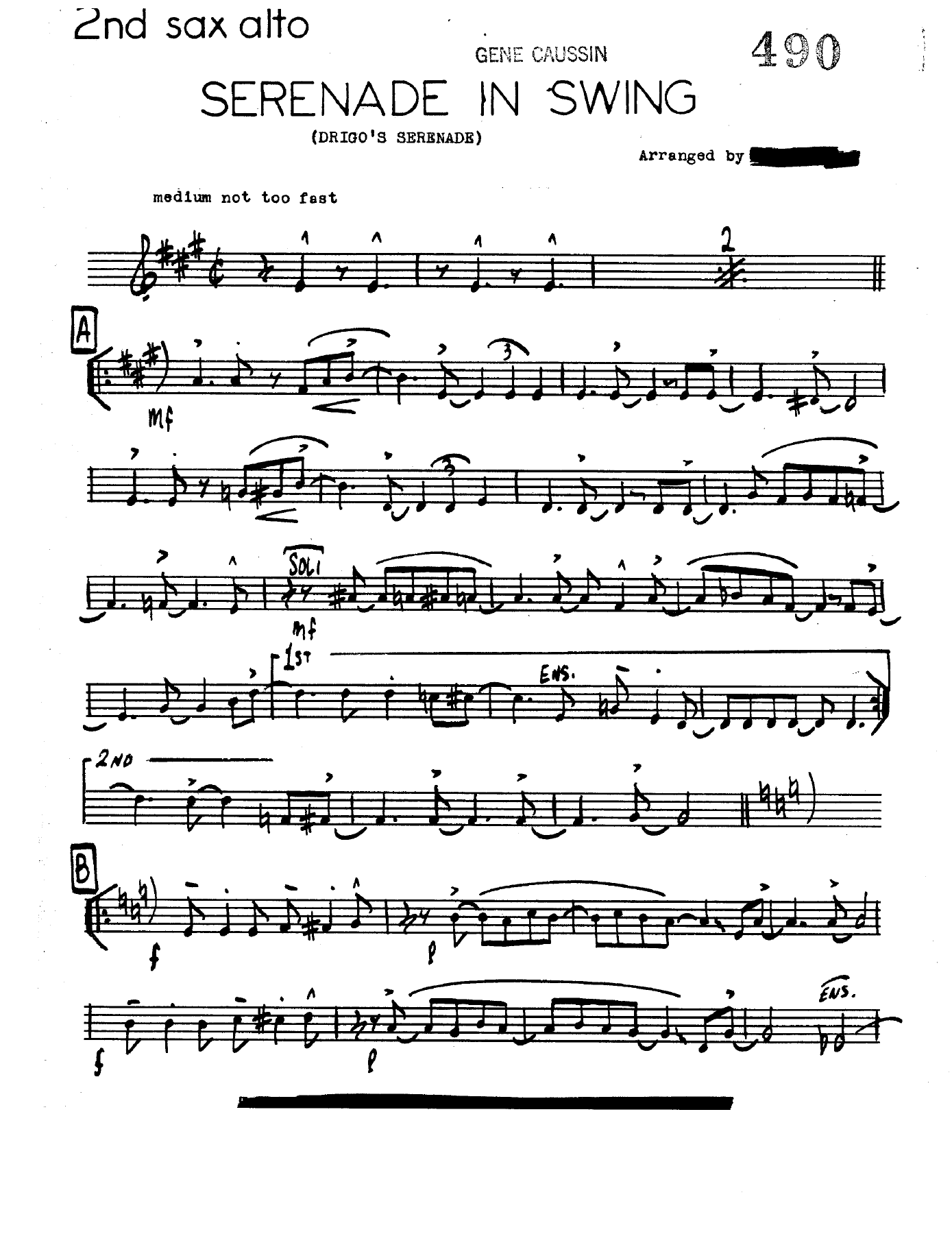 Serenade In Swing (F.Como) missing trb 4 — page 3