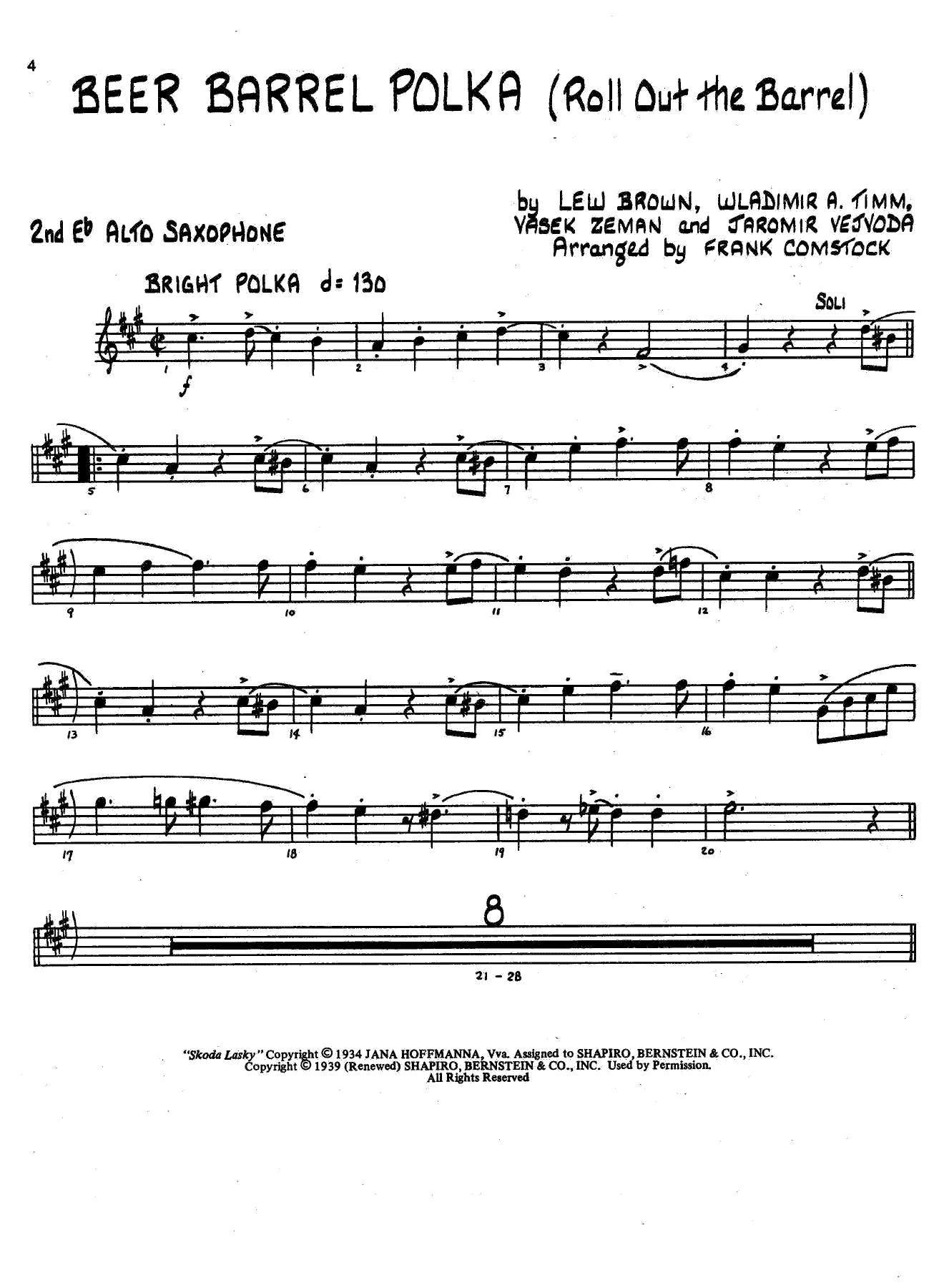 Beer Barrel Polka — page 3