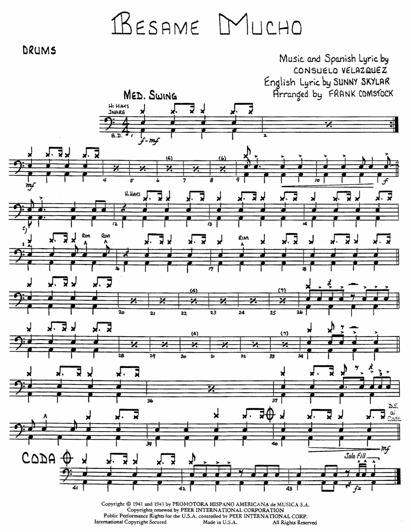 Besame Mucho (F.Comstock) 2 Arr. — page 3