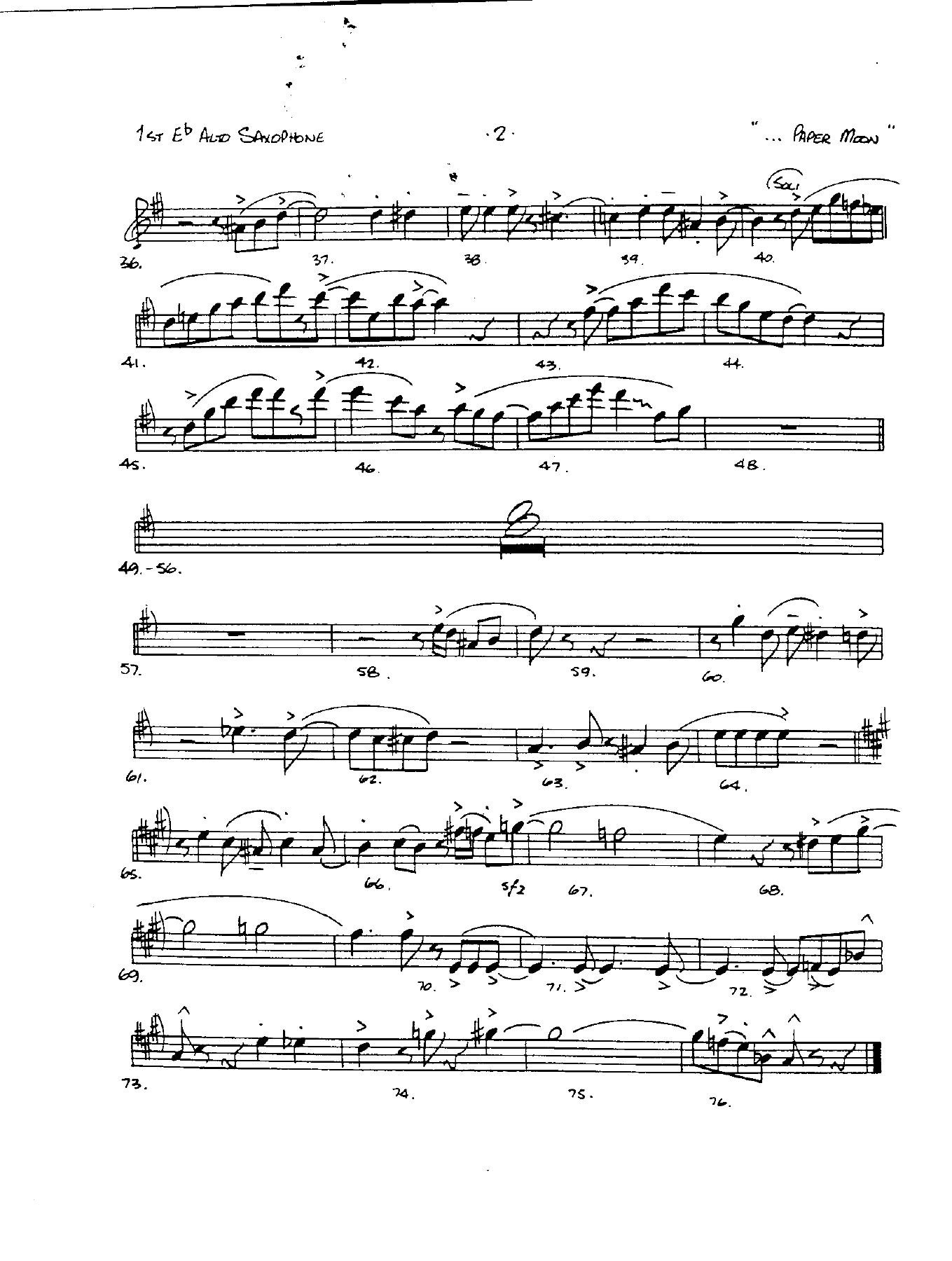It's Only A Paper Moon — page 2