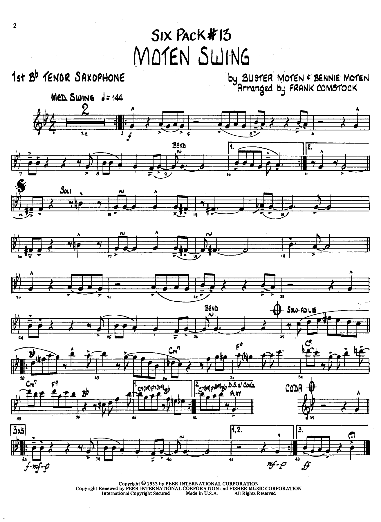 Moten Swing — page 3