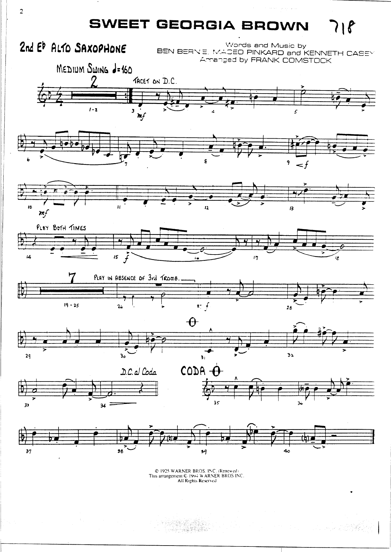Sweet Georgia Brown — page 2