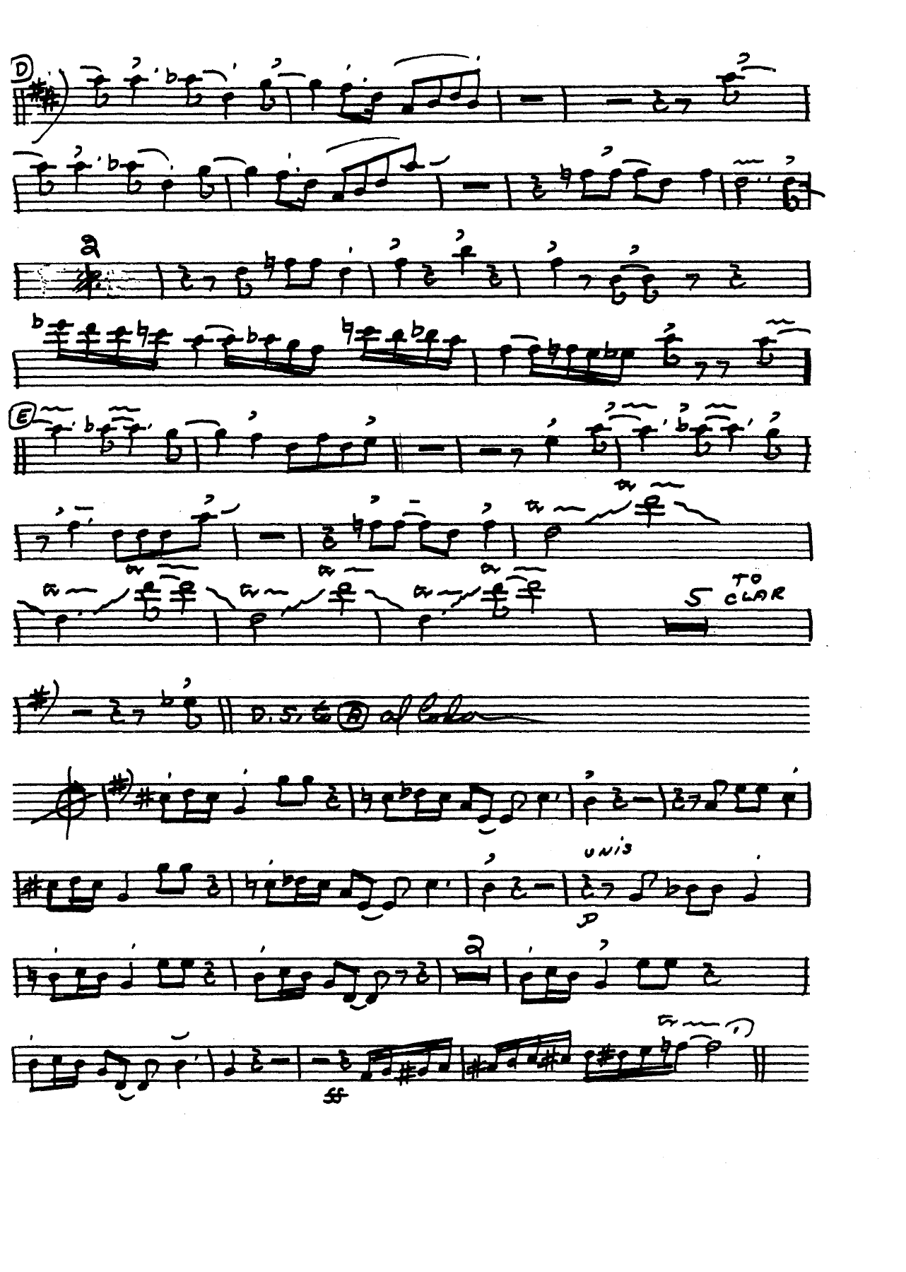 The Rare Butterfly (F.Foster) C.Basie — page 2