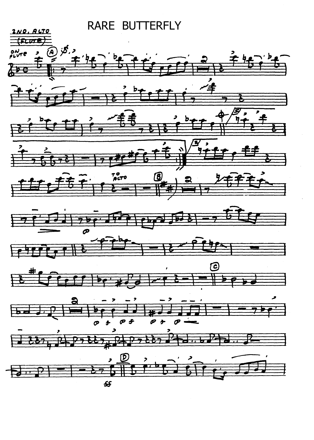 The Rare Butterfly (F.Foster) C.Basie — page 3