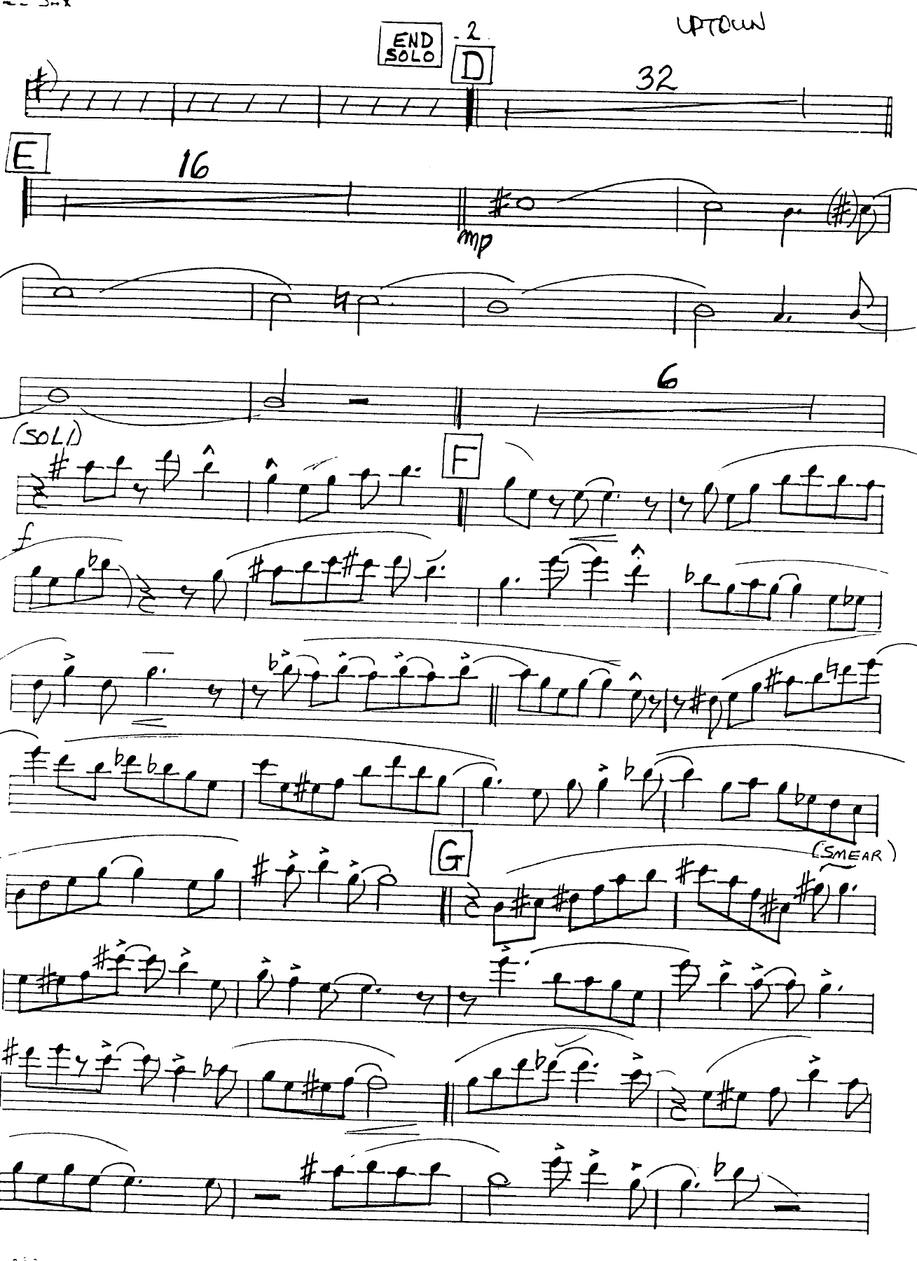 Uptown Recollections (F.Foster) C.Basie — page 2