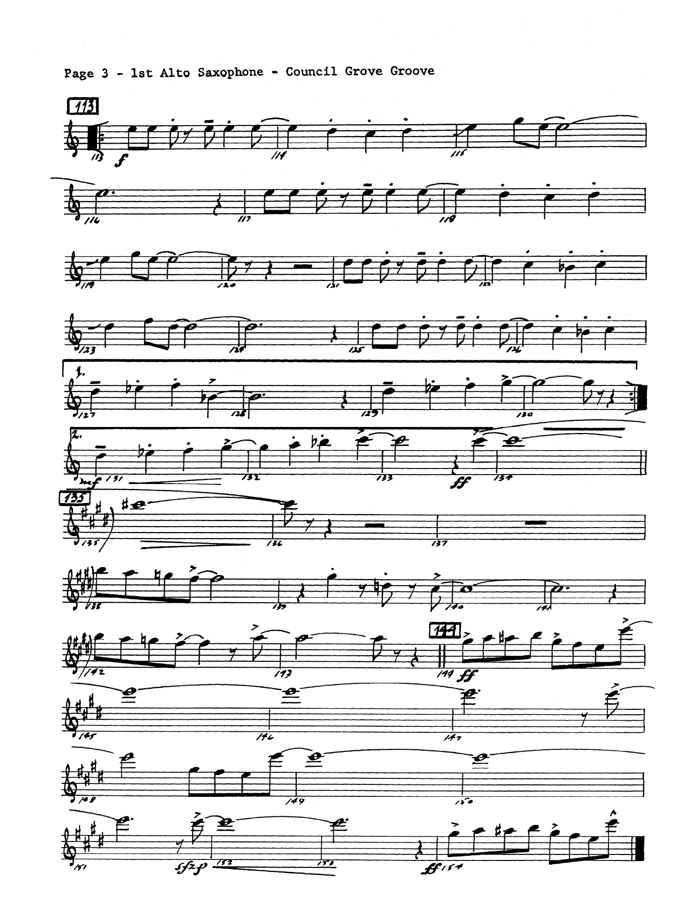 Council Grove Groove — page 3