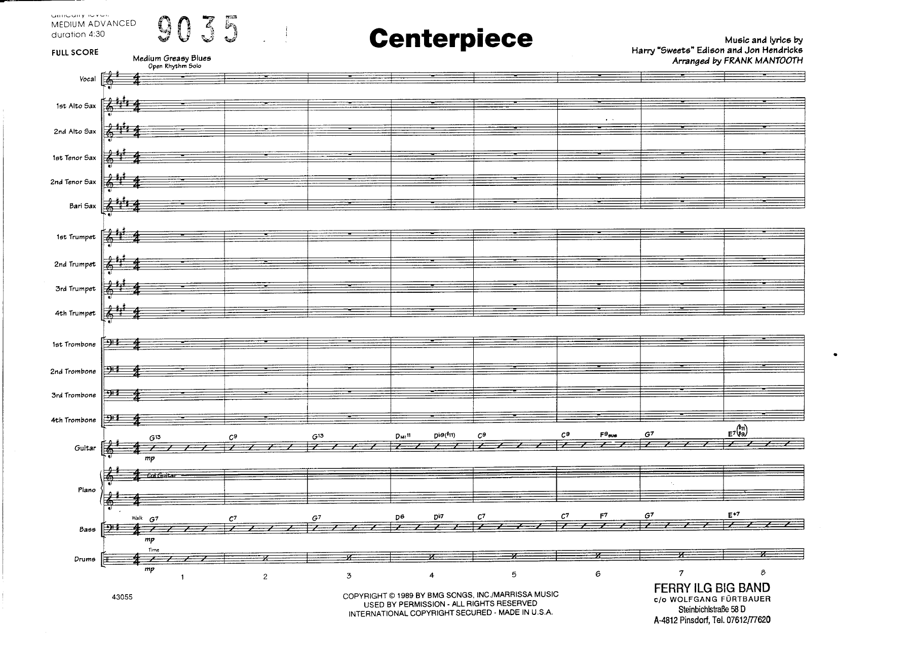 Centerpiece (F.Mantooth) Voc — page 2