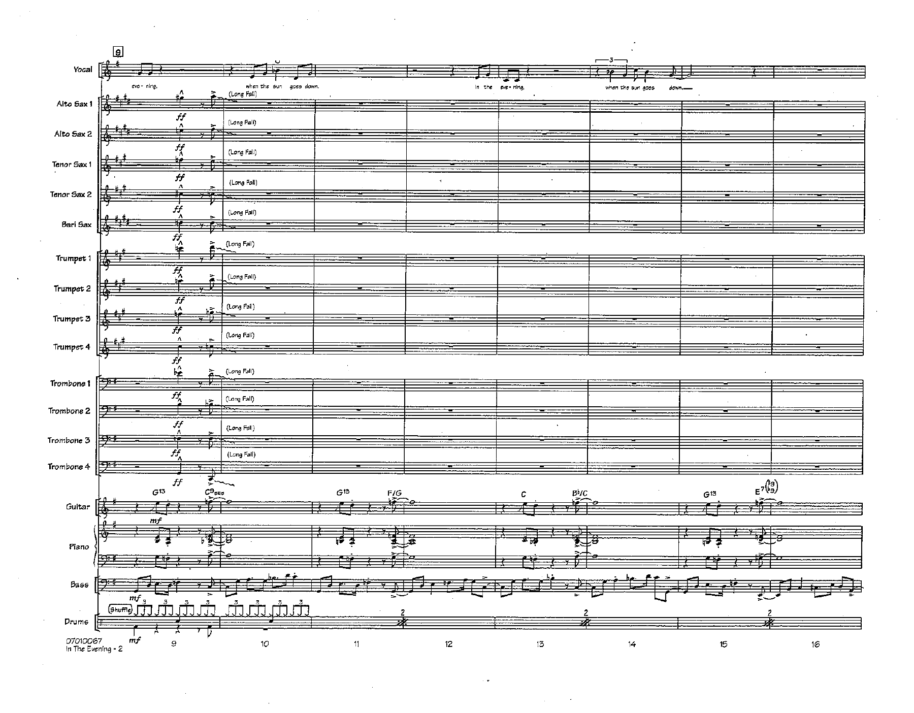 In The Evening (F.Mantooth) Vocal MP3 — page 2