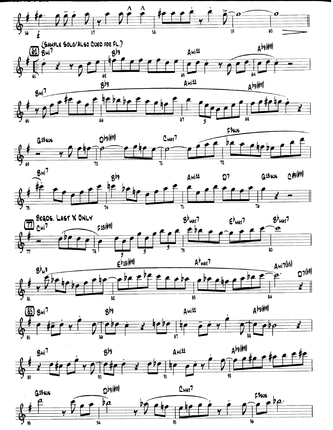 One Note Samba — page 2