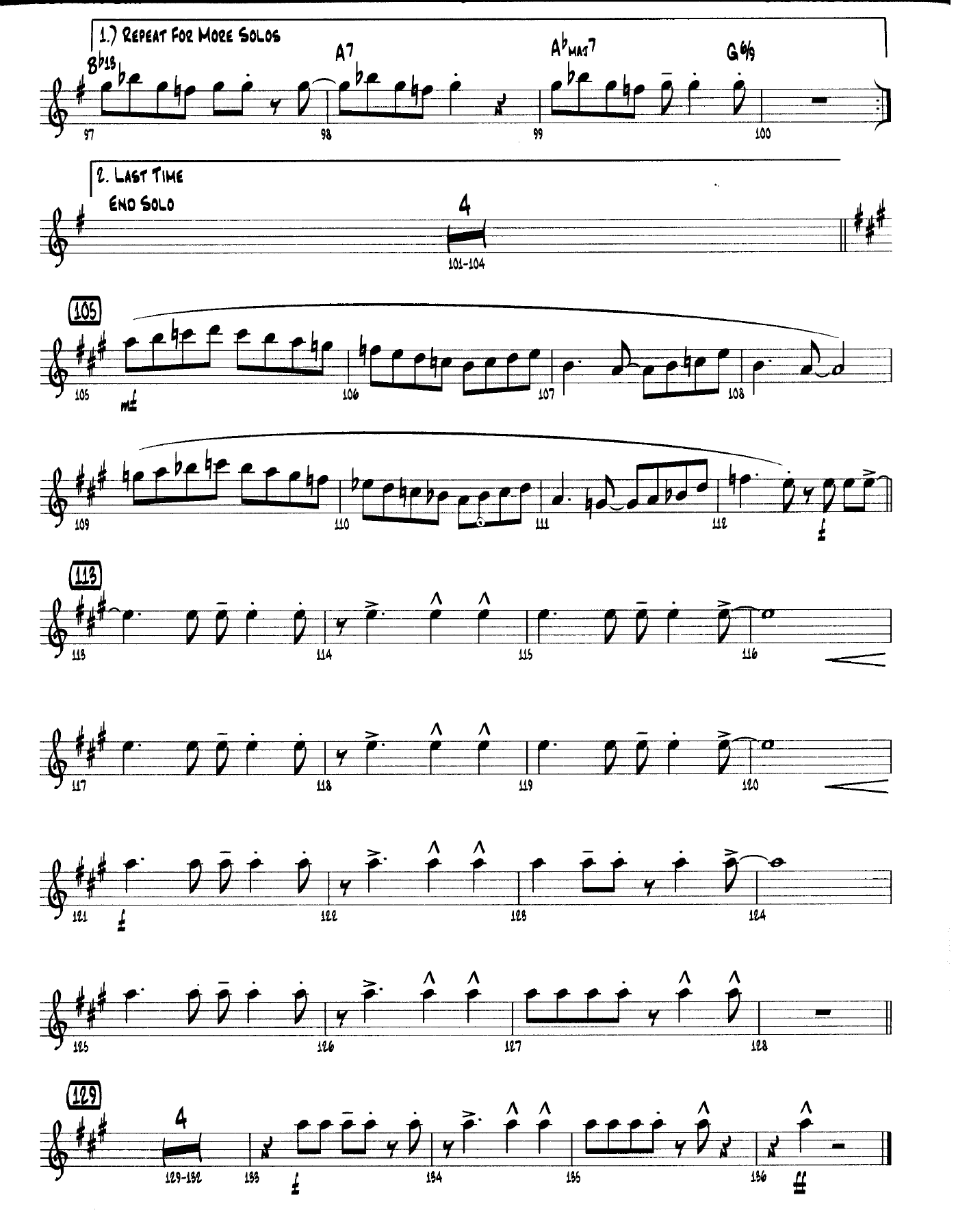 One Note Samba — page 3