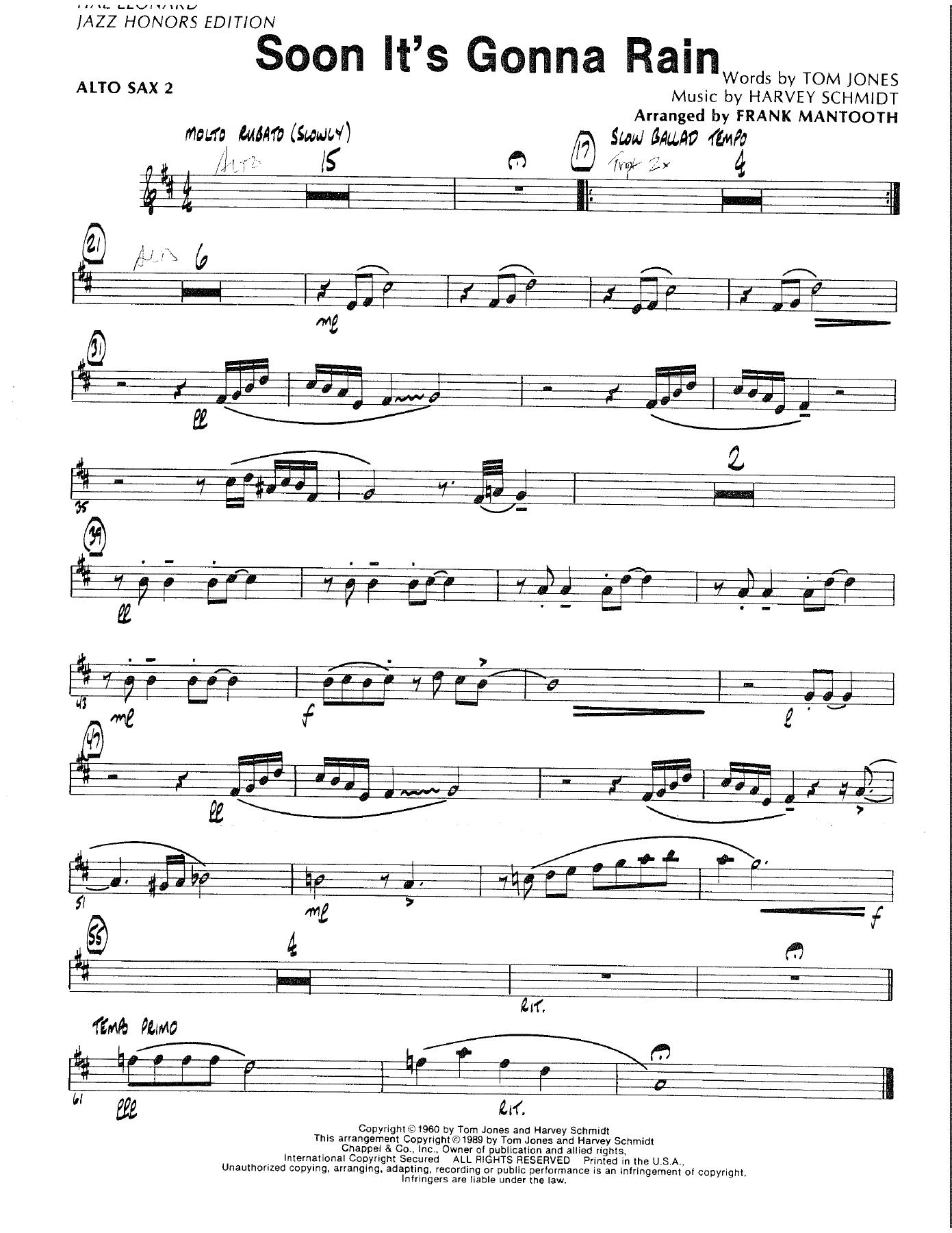 Soon It's Gonna Rain (F.Mantooth MP3 — page 2
