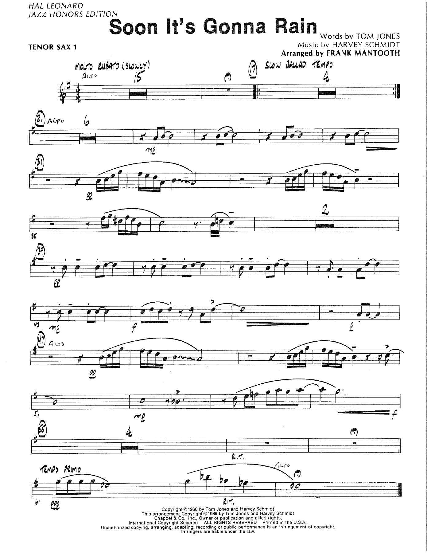 Soon It's Gonna Rain (F.Mantooth MP3 — page 3
