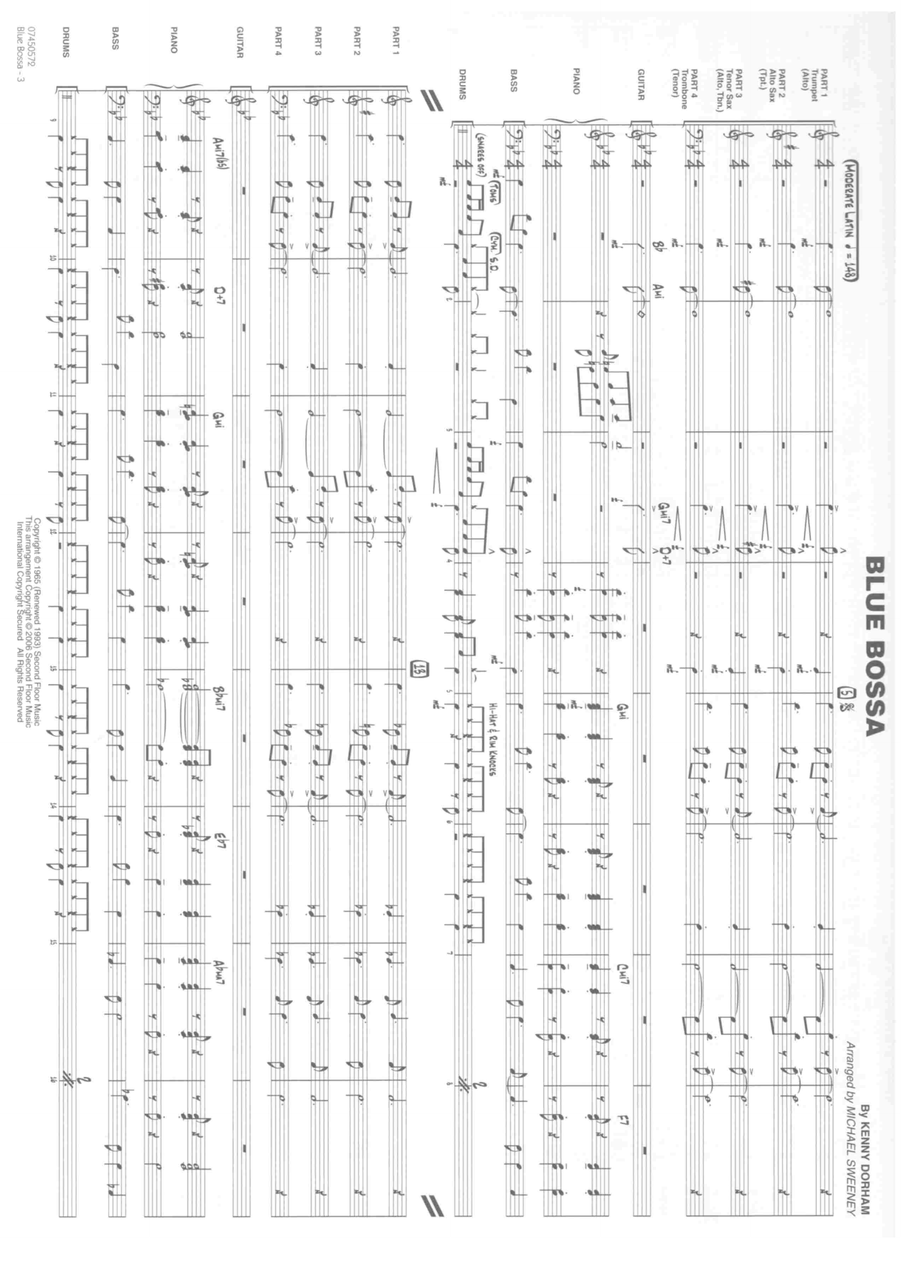 Blue Bossa — page 2