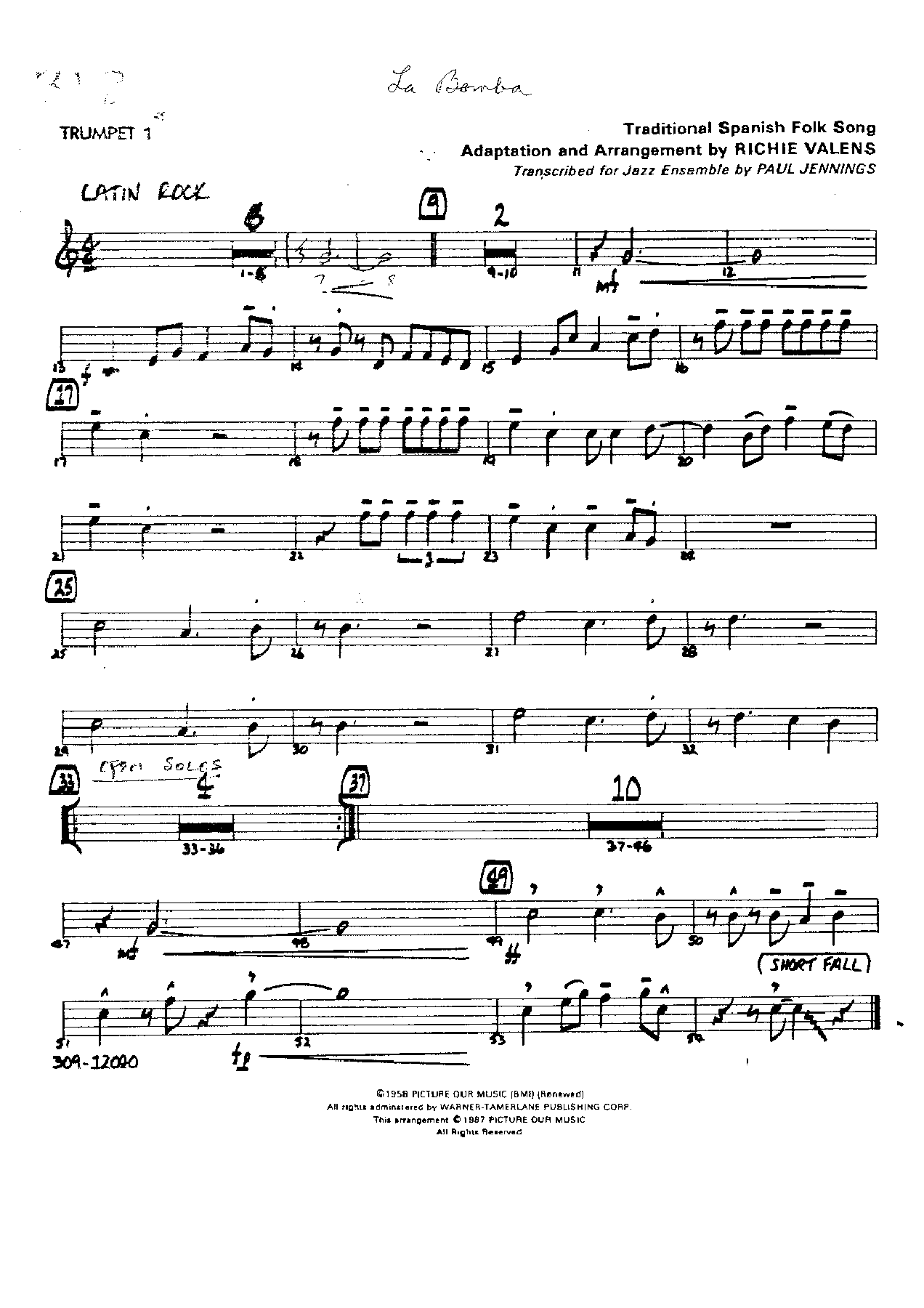 La Bamba — page 3