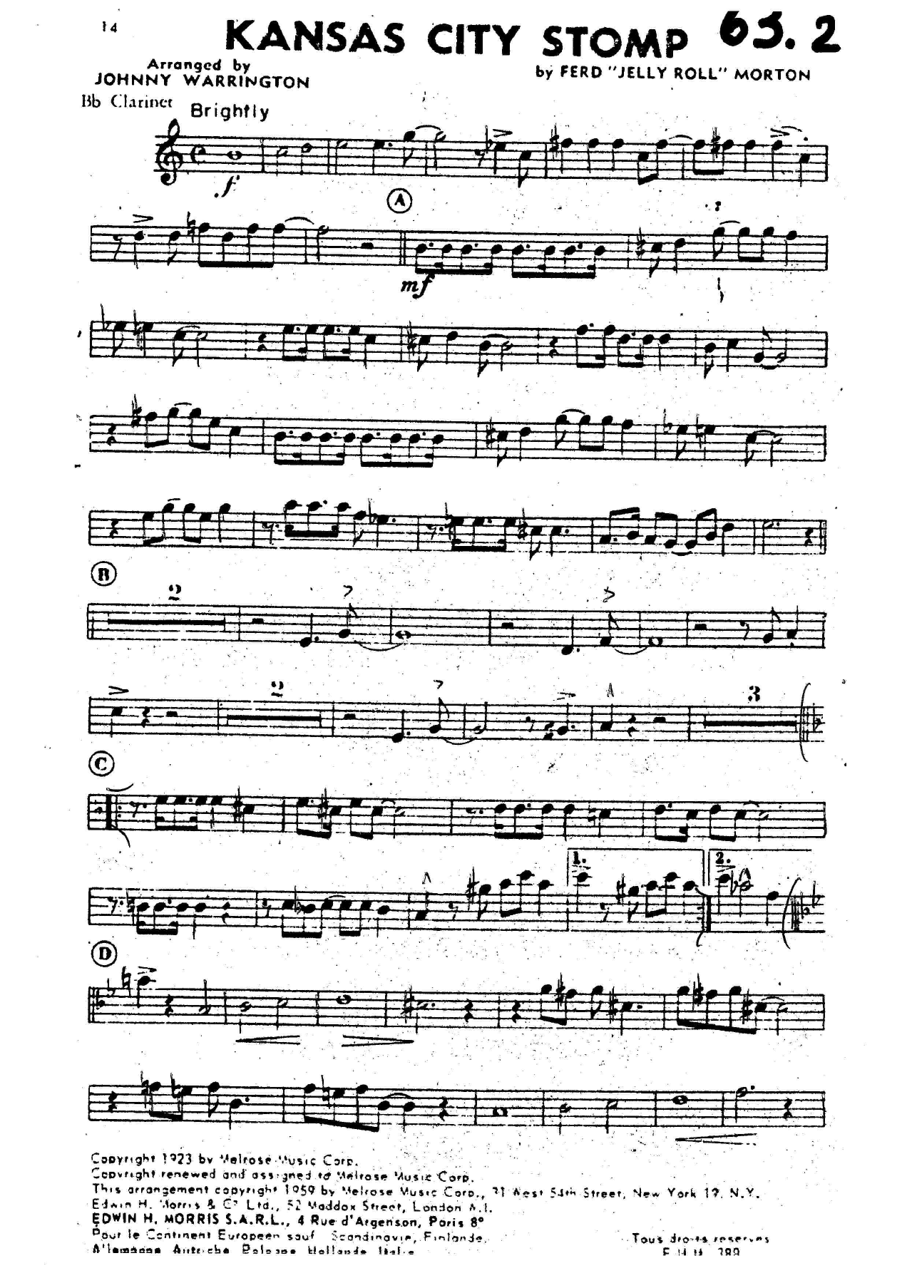 Kansas City Stomp — page 3