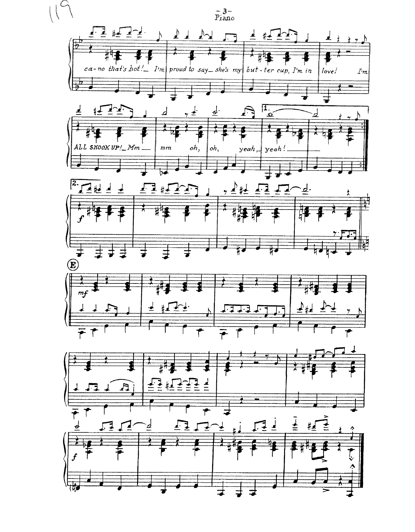 All Shook Up (J.Warrington) E.Presley — page 3