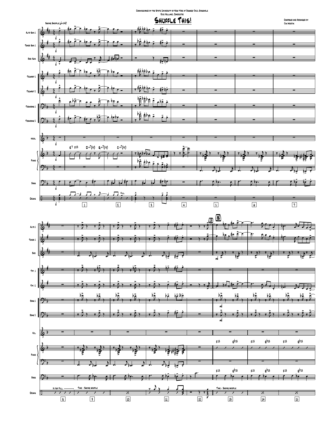 Shuffle This — sheet music preview
