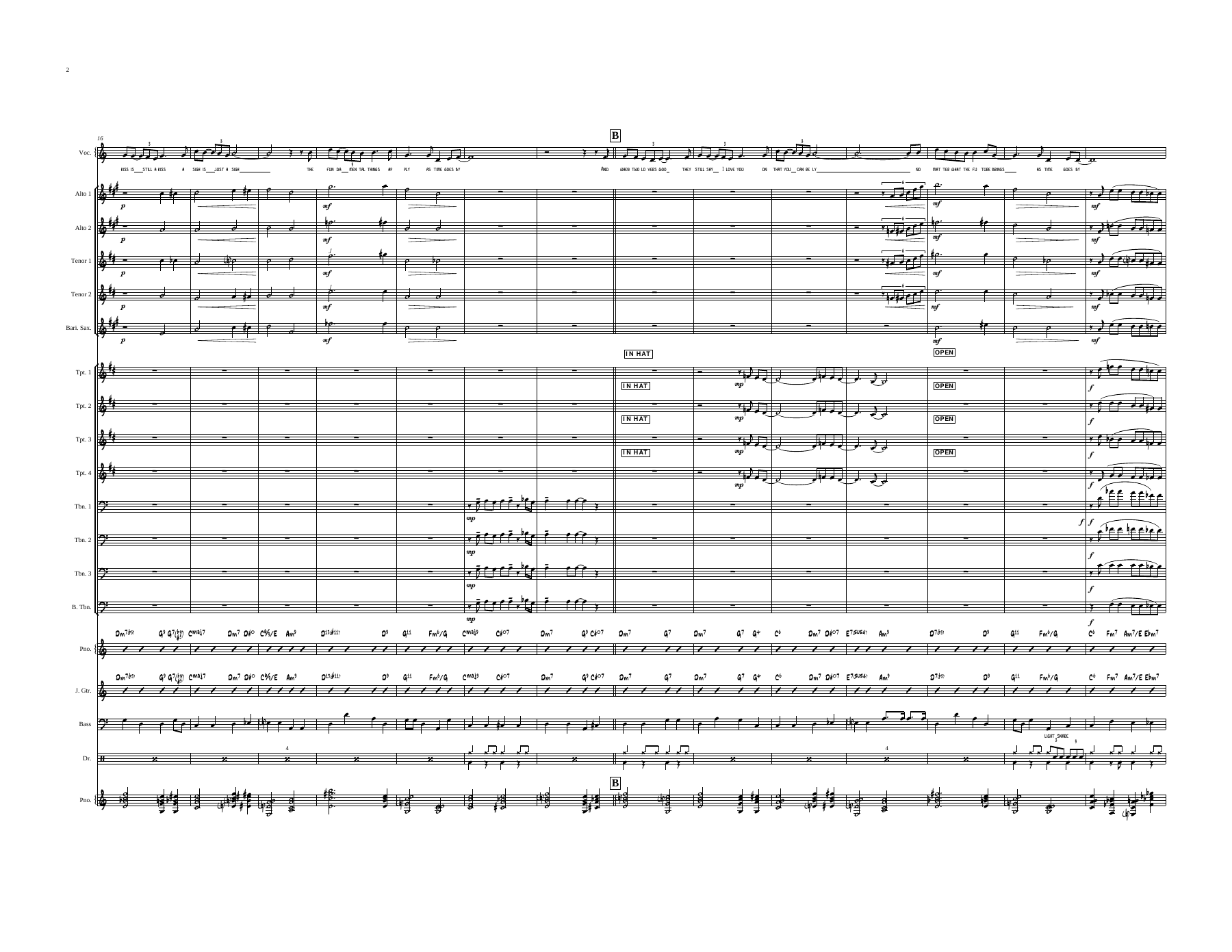 As Time Goes By (T.Zito) Y.Bennett.Vocal — page 2