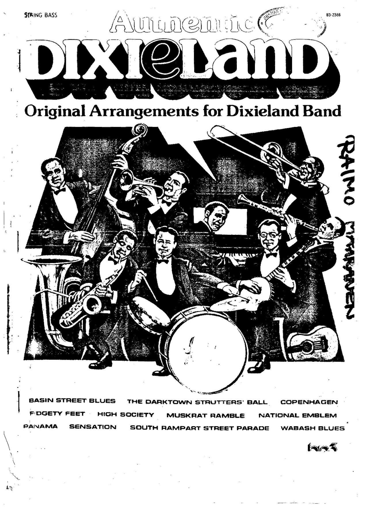 Fidgety Feet — sheet music cover (first page)