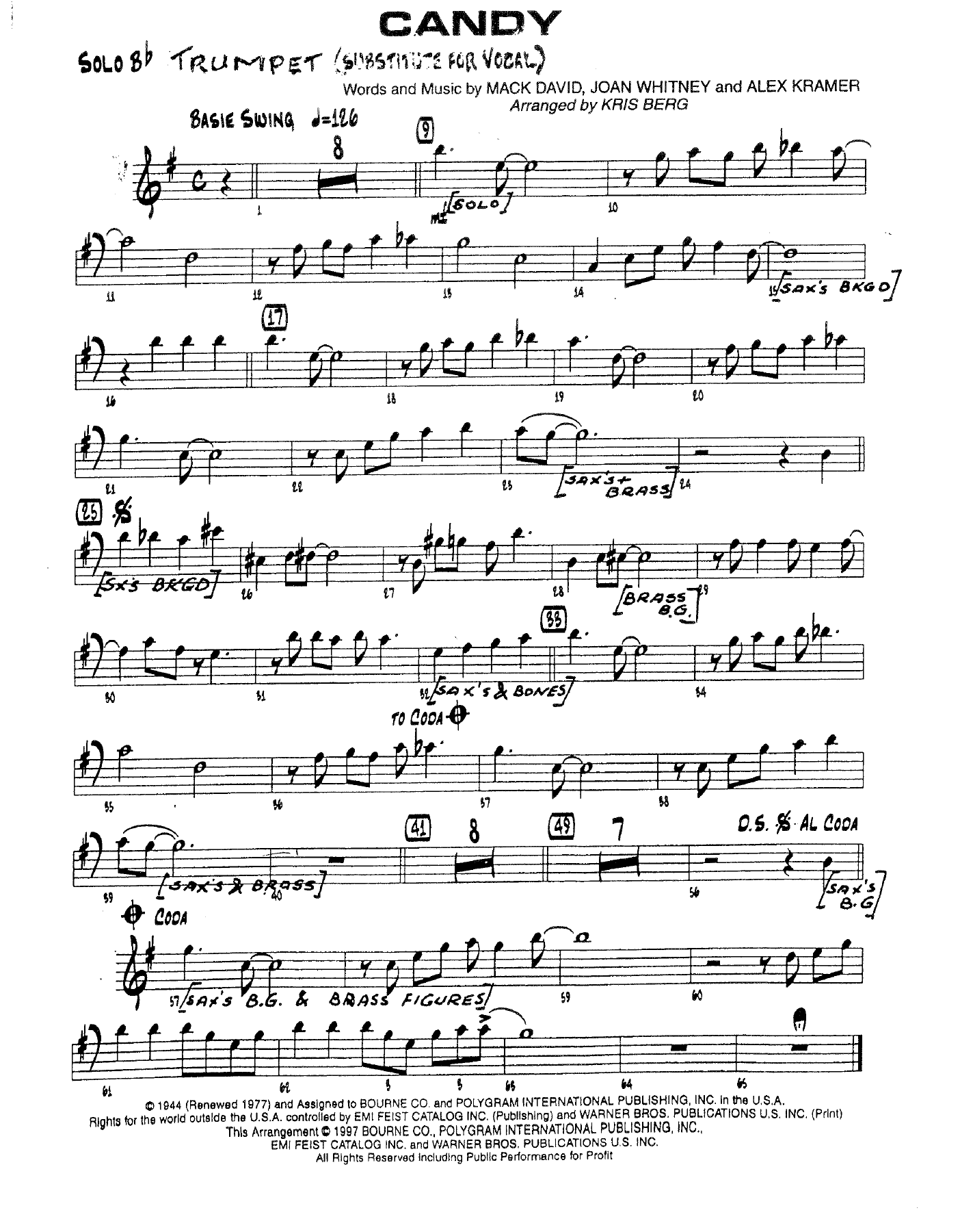 Candy (K.Berg)-Vocal in F — page 3