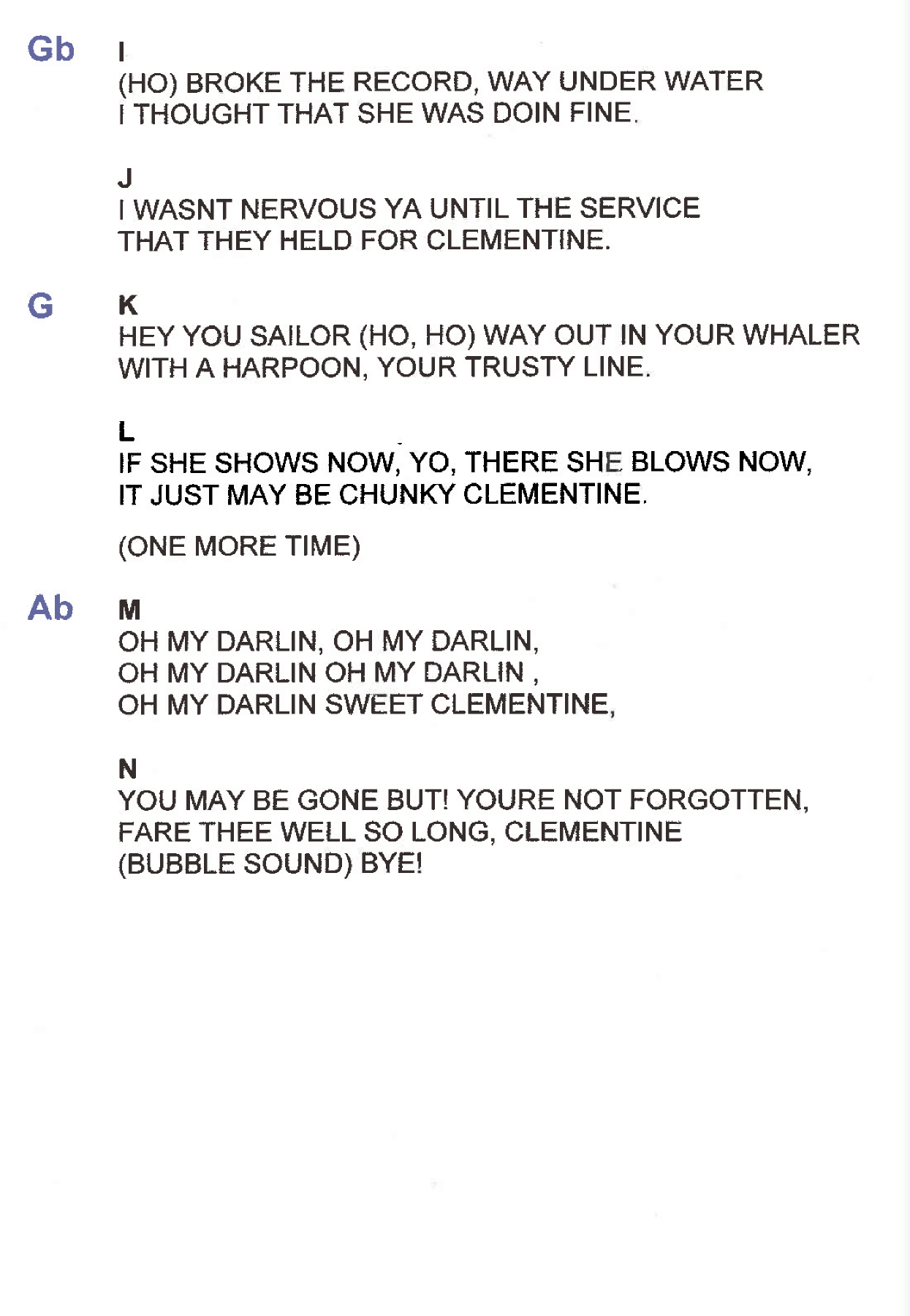 Clementine (J.Farley)  B.Darin — page 2